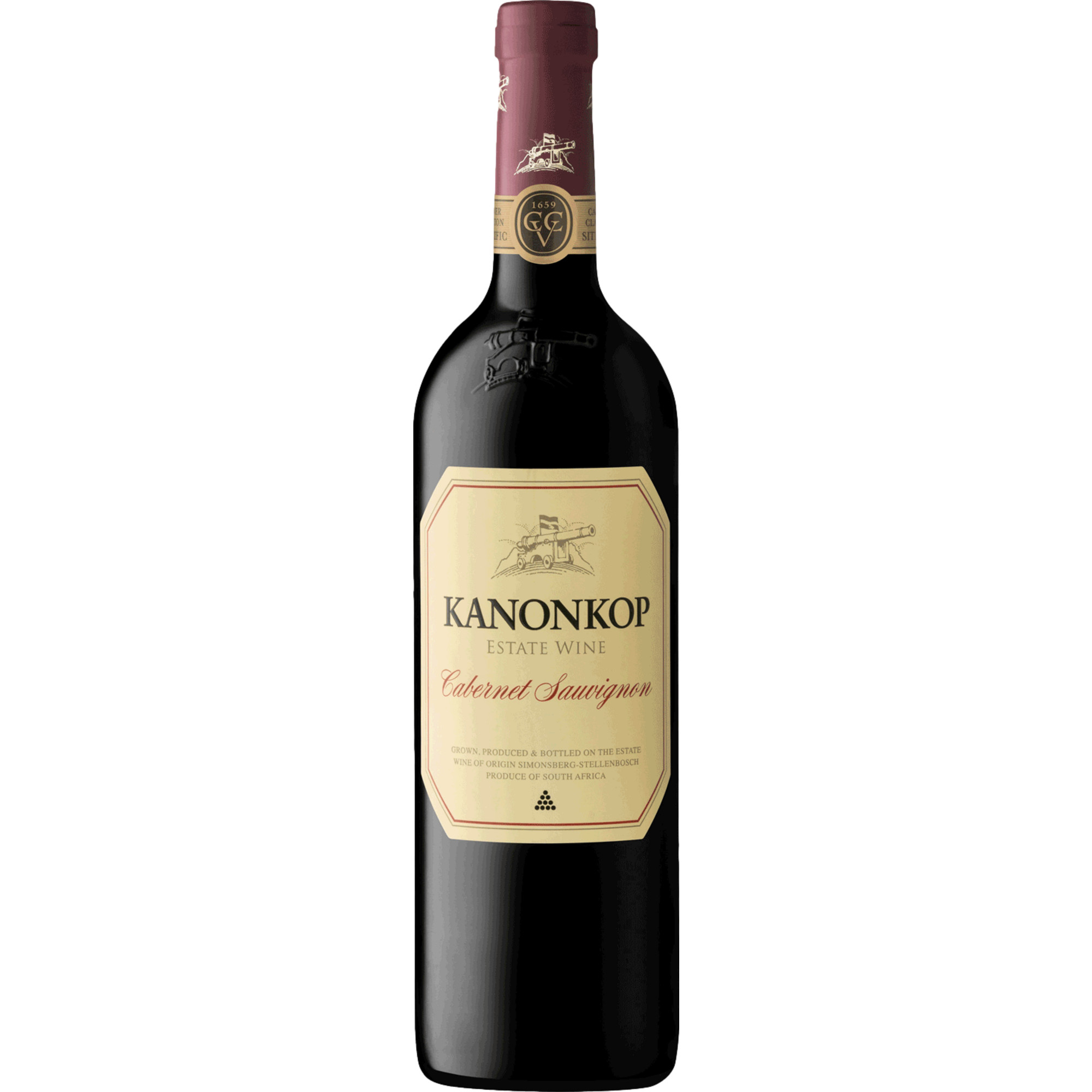 Kanonkop Cabernet Sauvignon, WO Stellenbosch, Western Cape, 2019, Rotwein - Rotwein