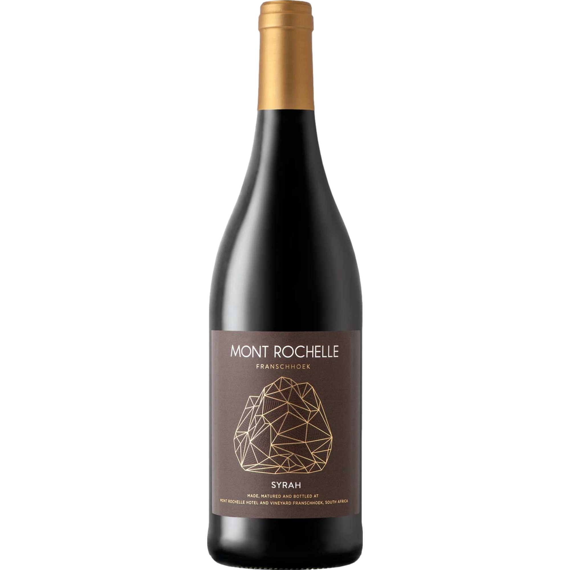Mont Rochelle Syrah, WO Franschhoek, Western Cape, 2020, Rotwein - Rotwein