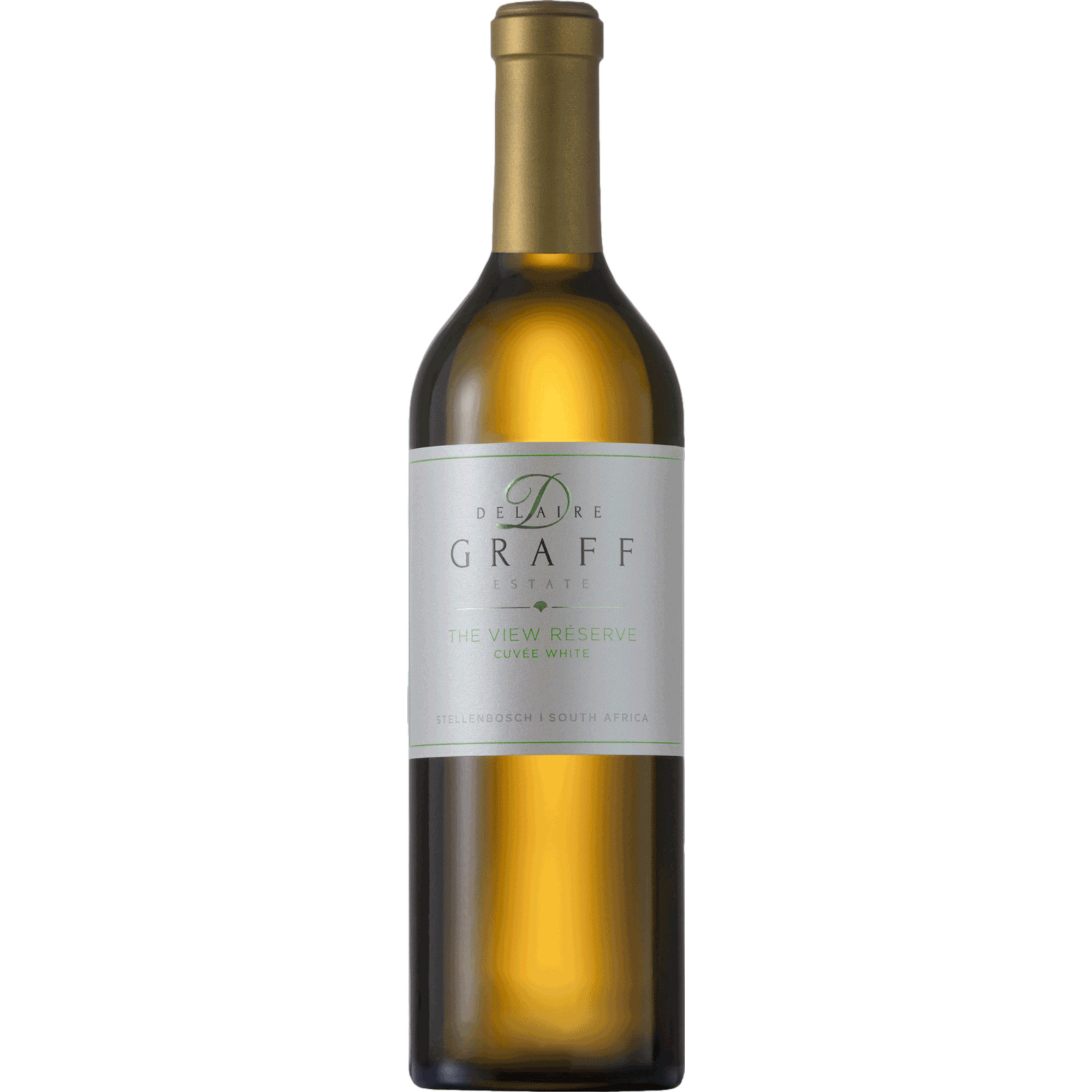 Delaire Graff The View Réserve Cuvée White, WO Stellenbosch, Western Cape, 2021, Weißwein