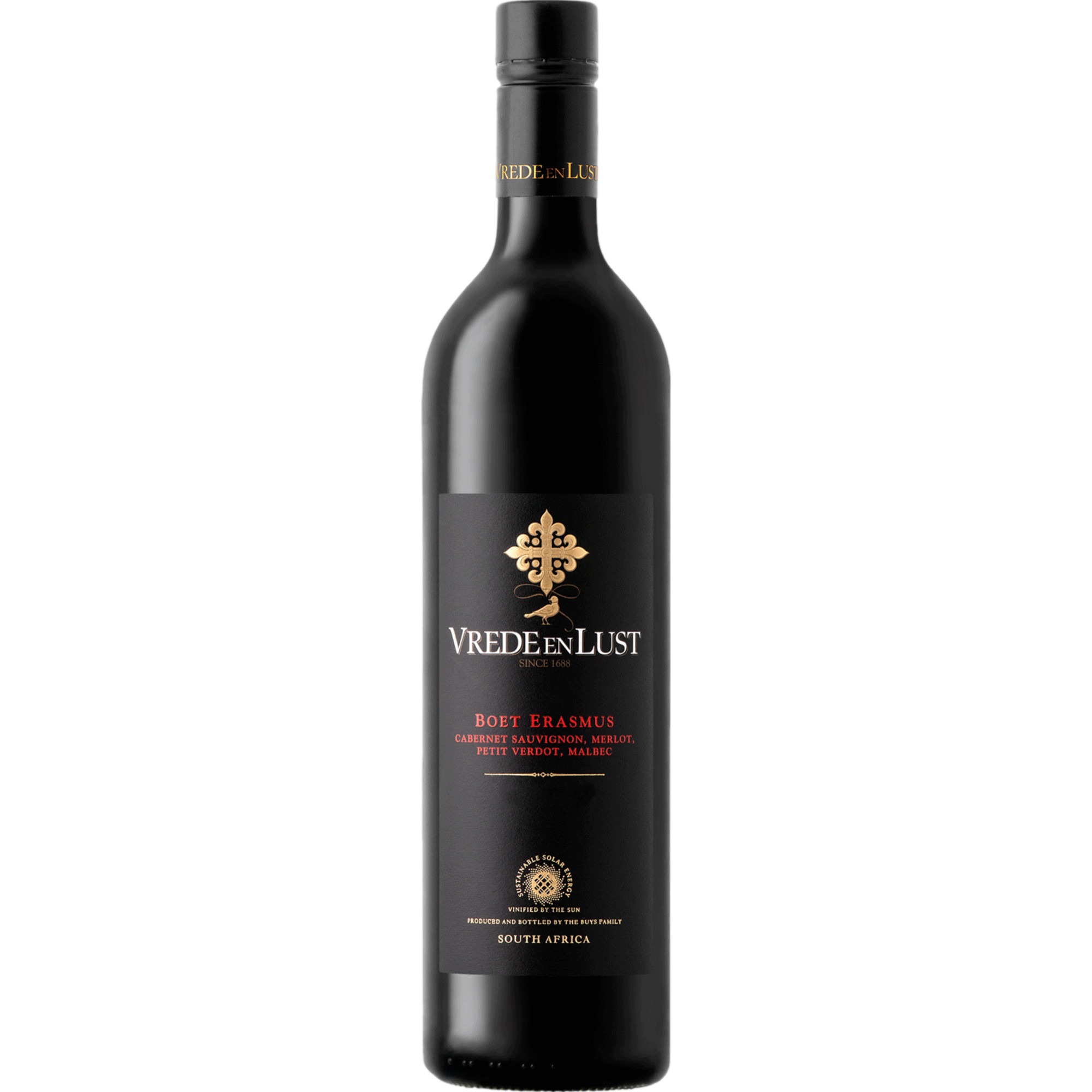 Vrede en Lust Boet Erasmus, WO Paarl, Western Cape, 2019, Rotwein - Rotwein