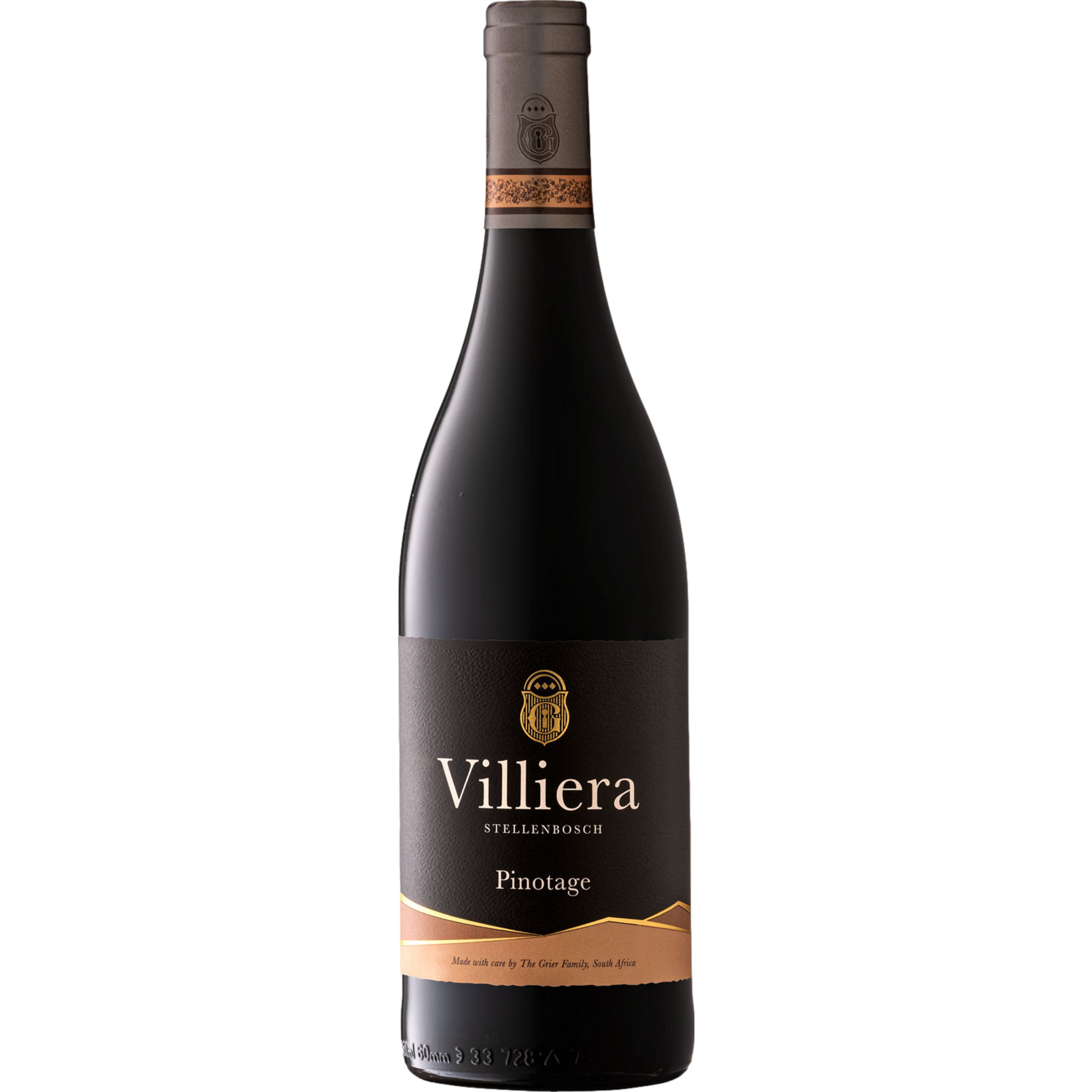 Villiera Pinotage, WO Stellenbosch, Western Cape, 2020, Rotwein - Rotwein