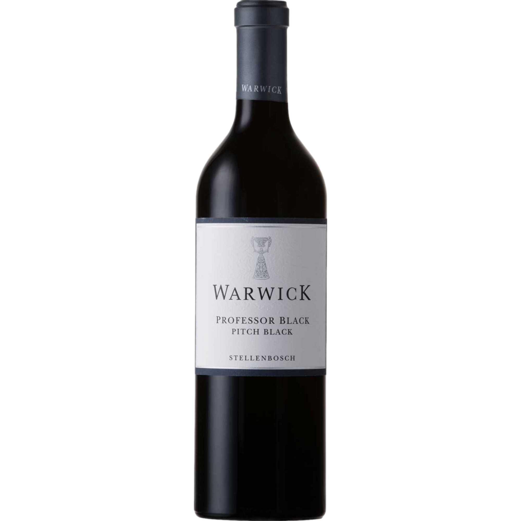 Warwick Professor Black Pitch Black, WO Stellenbosch, Western Cape, 2021, Rotwein - Rotwein