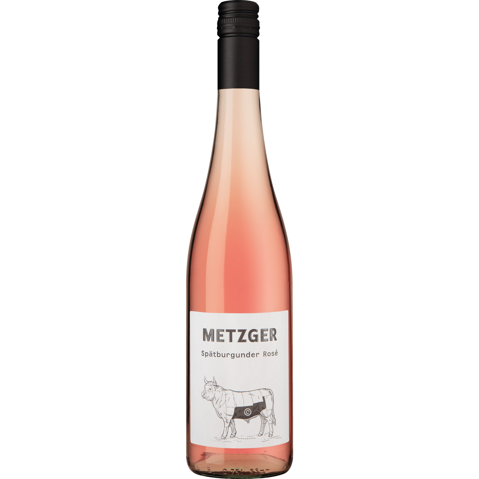 Flanke Spätburgunder Rosé, Feinherb, Pfalz, Pfalz, 2023, Roséwein