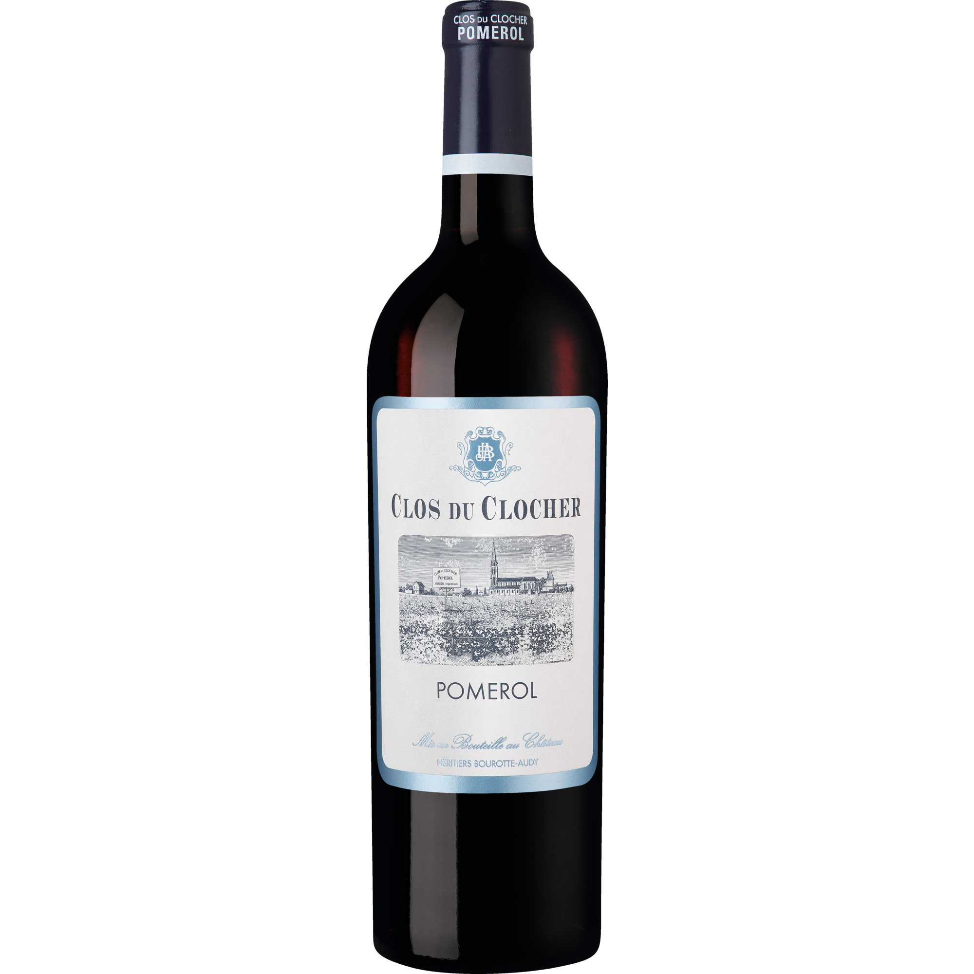 Clos du Clocher, Pomerol AOP, Bordeaux, 2020, Rotwein