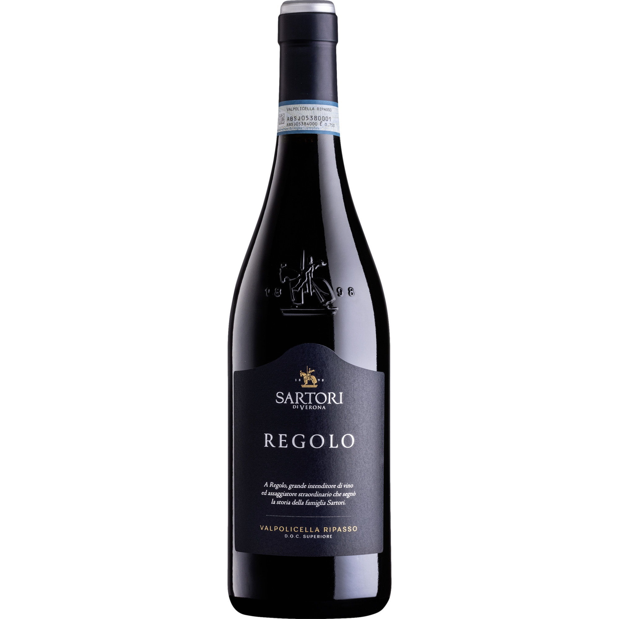 Image of Regolo Valpolicella Ripasso Classico Superiore, Valpolicella Ripasso Classico Superiore DOC, Venetien, 2021, Rotwein