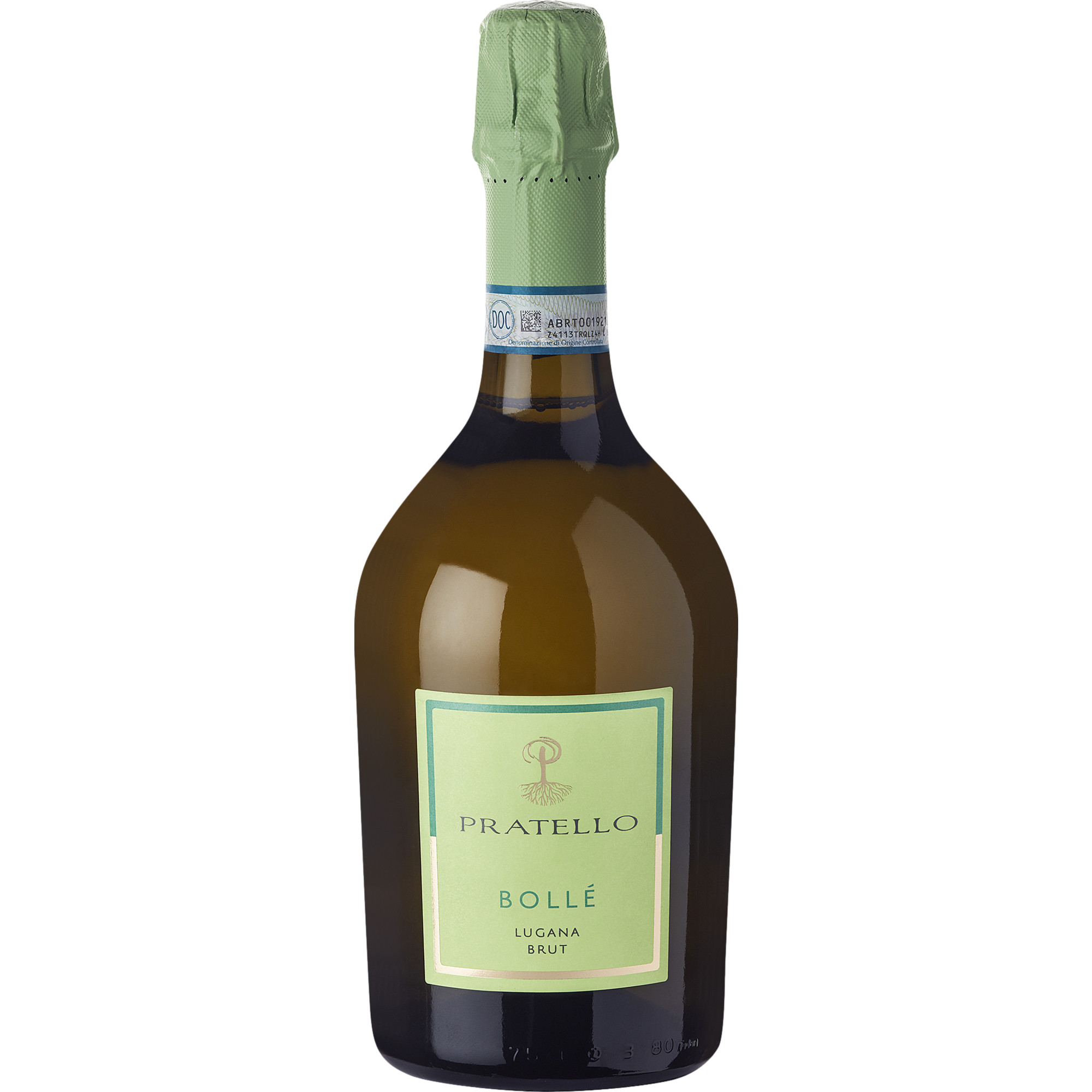 Pratello Bollé Spumante Lugana Brut, Brut, Lugana DOC, Lombardei, Schaumwein - Sekt & Crémant