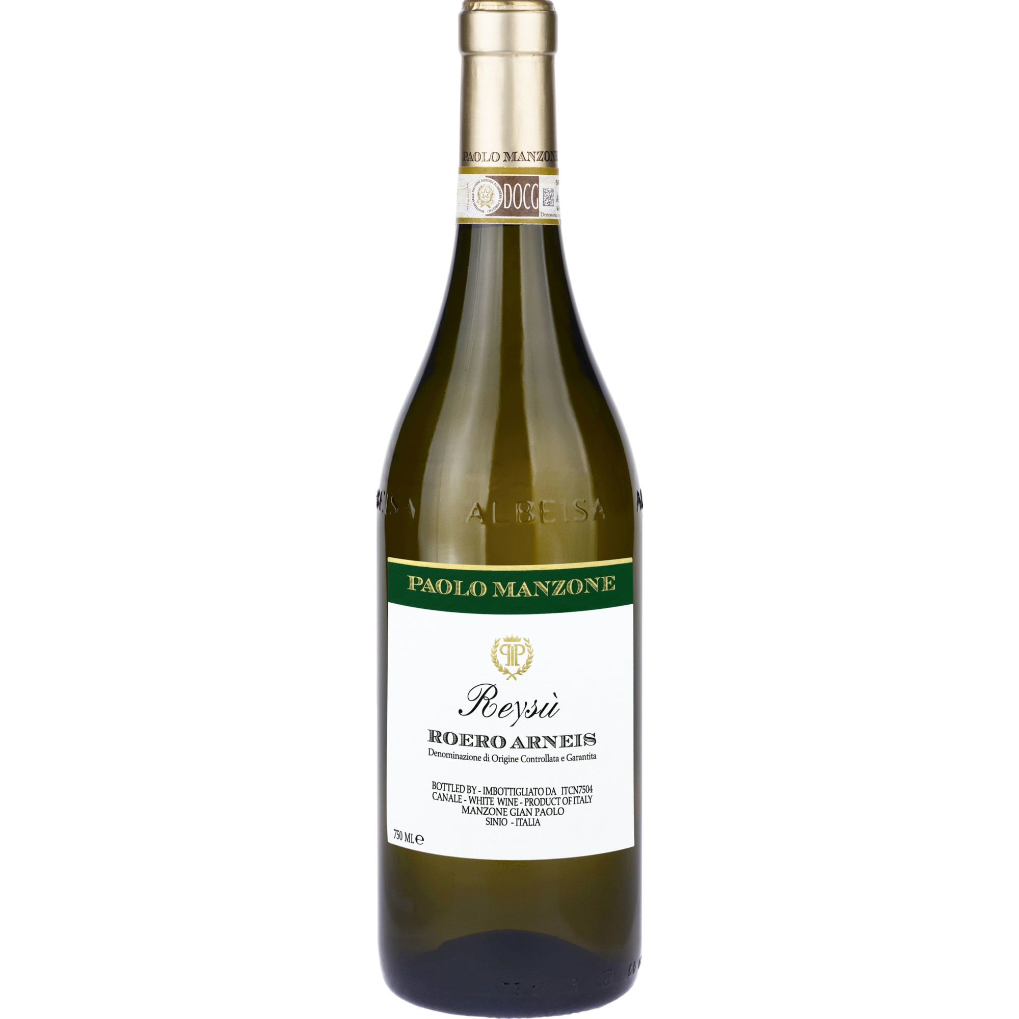 Paolo Manzone Reysù Roero Arneis, Roero Arneis DOCG, Piemont, 2023, Weißwein - Weißwein