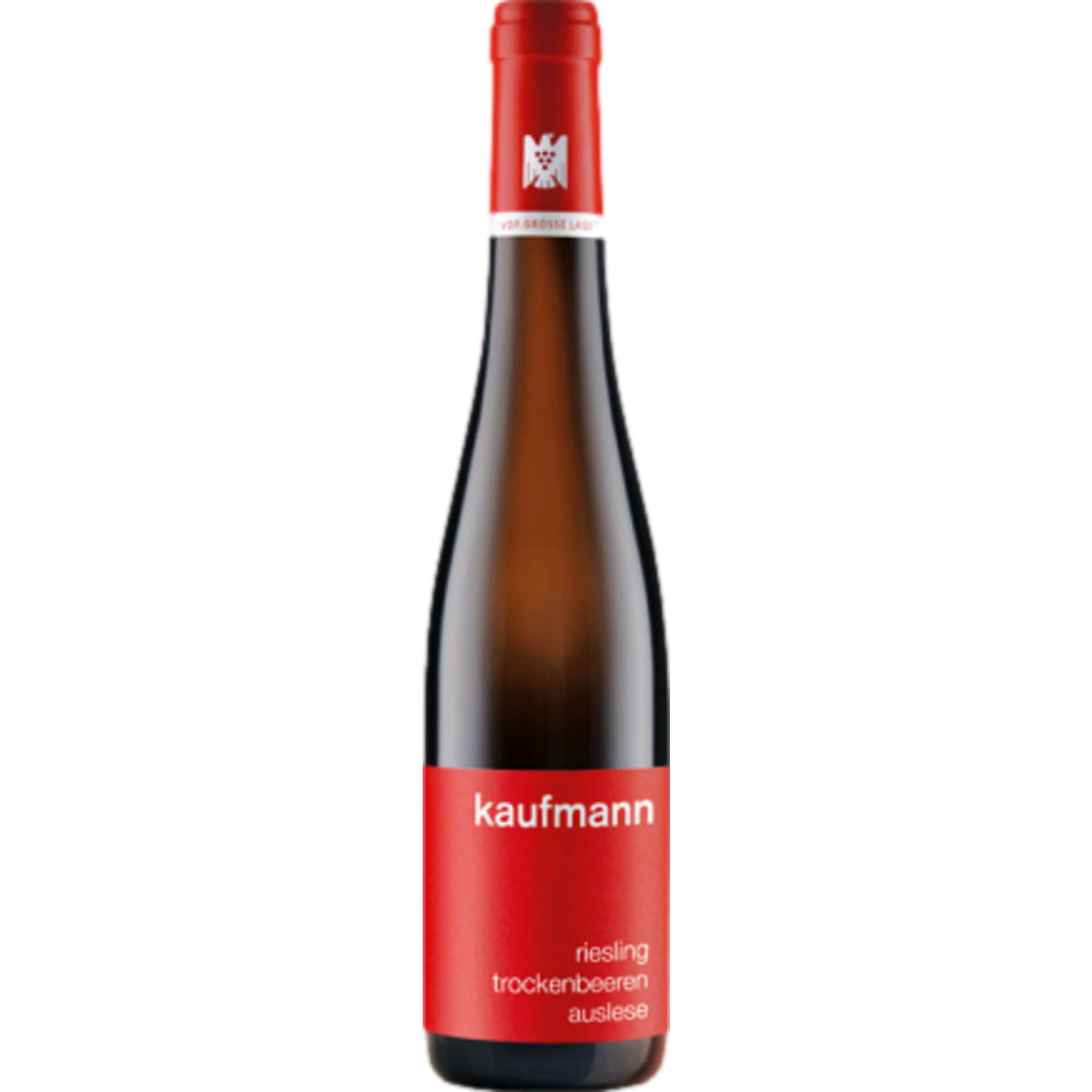Kaufmann Riesling Trockenbeerenauslese, Edelsüß, Rheingau, 0,375 L, Rheingau, 2018, Weißwein