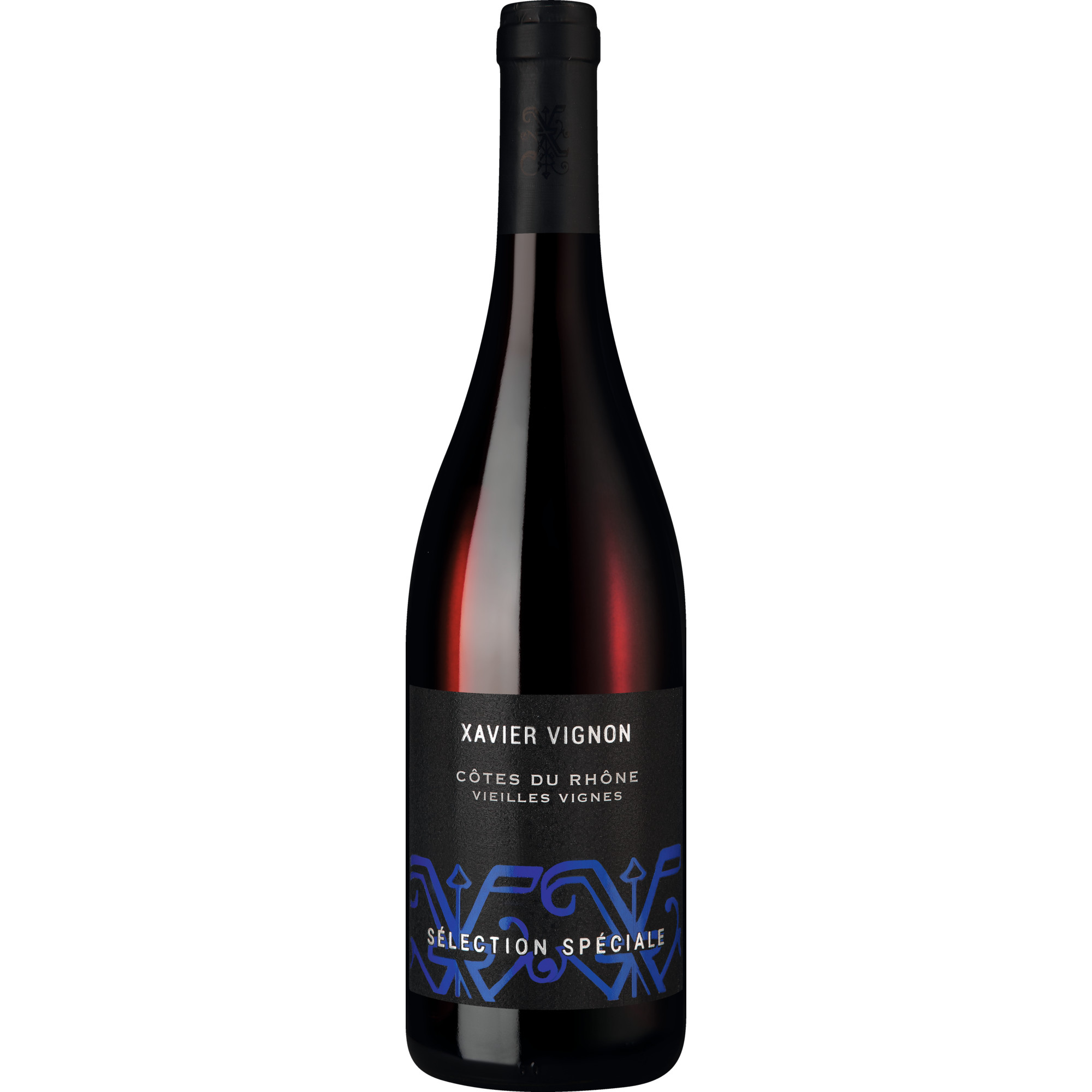 Image of Xavier Vignon Vieilles Vignes Sélection Spéciale, Côtes du Rhône AOP, Rhône, 2020, Rotwein