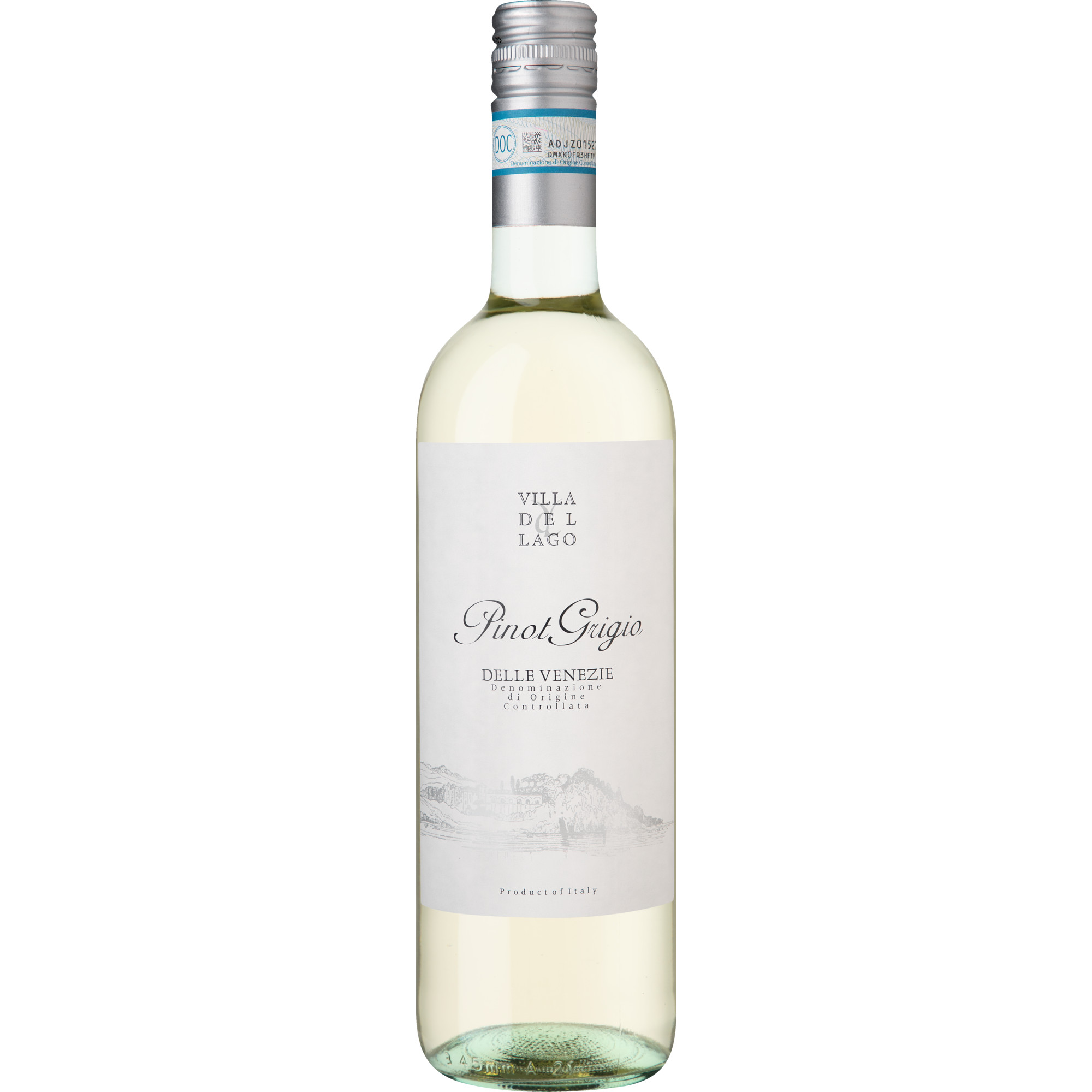 Villa del Lago Pinot Grigio, delle Venezie DOC, Venetien, 2023, Weißwein G.I.V. S.p.A. in Pastrengo - Italia Hawesko DE