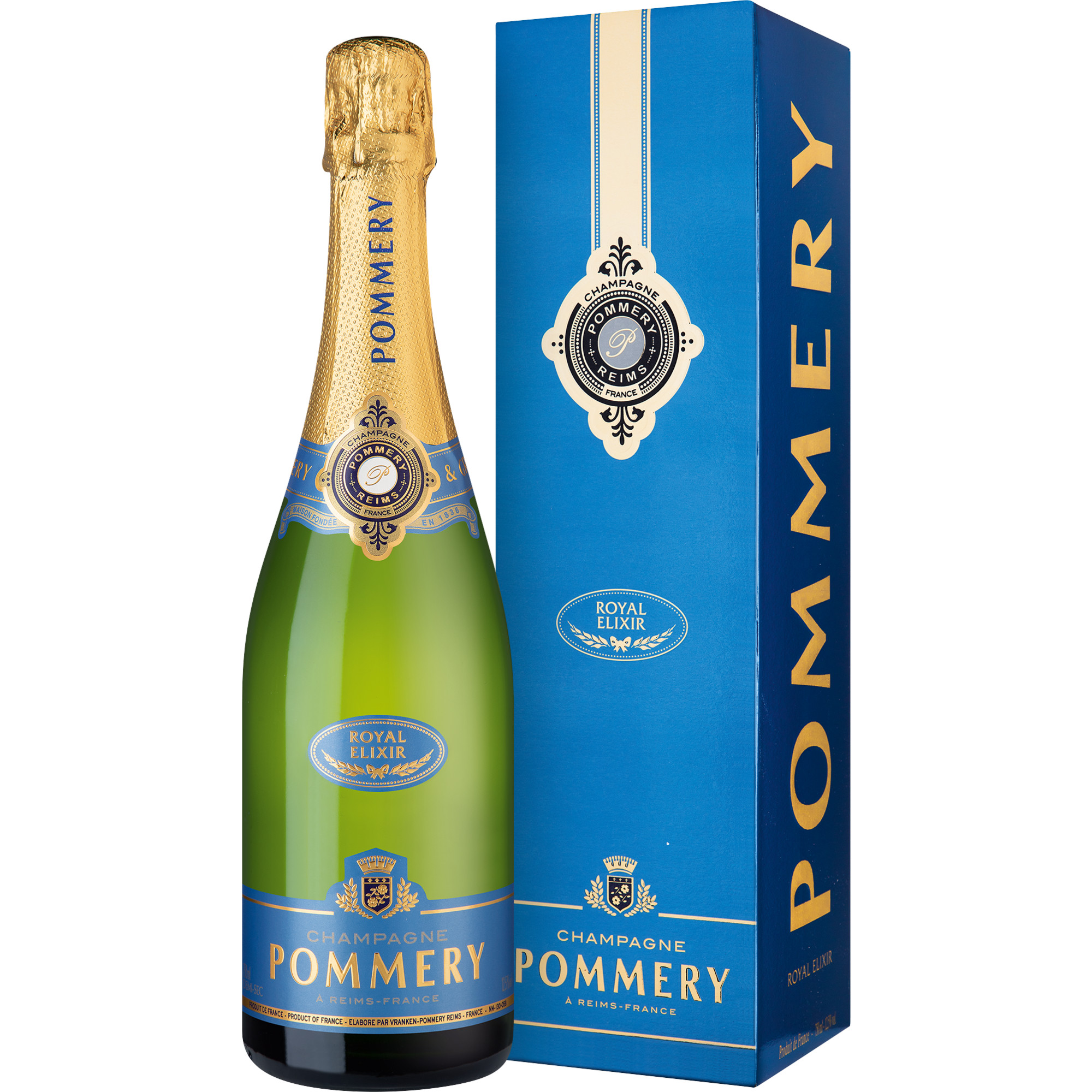 Image of Champagne Pommery Elixir, Demi-sec, Champagne AC, Geschenkverpackung, Champagne, Schaumwein