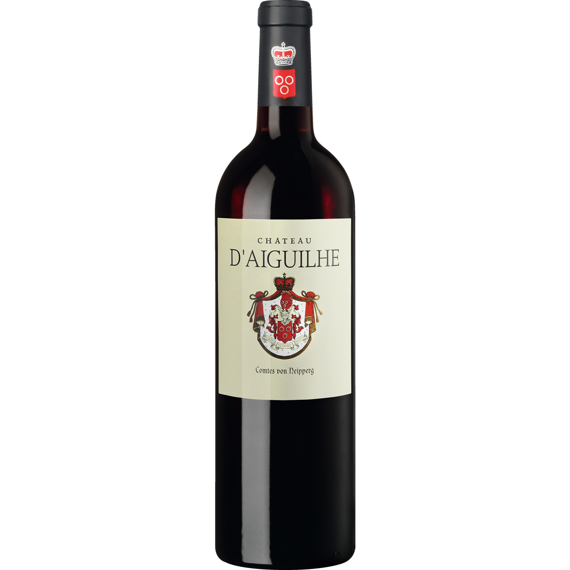 Château d%27Aiguilhe, Côtes de Castillon AOP, Bordeaux, 2017, Rotwein - Rotwein