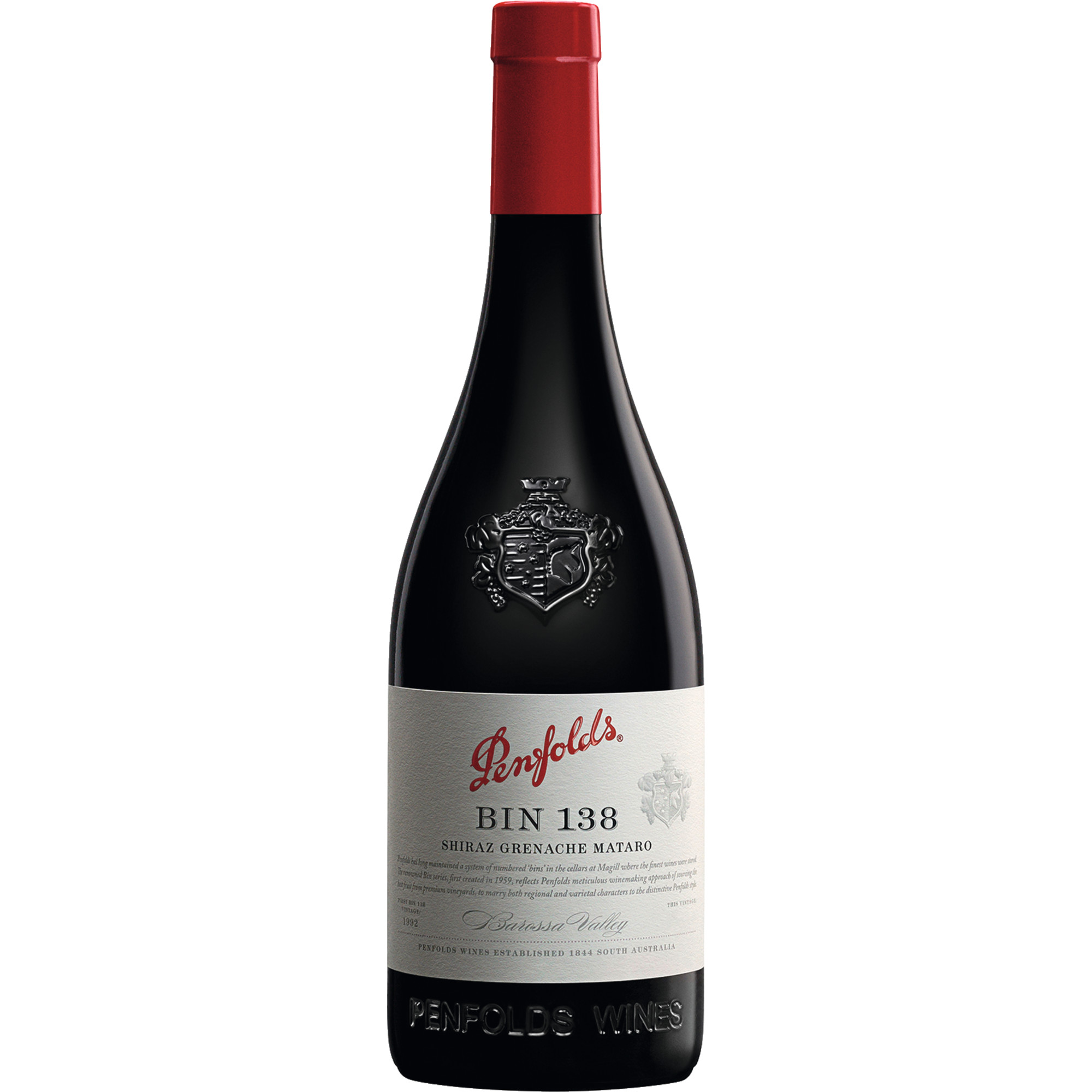 Penfolds BIN 138 Grenache Shiraz Mataro, Barossa Valley, South Australia, 2022, Rotwein