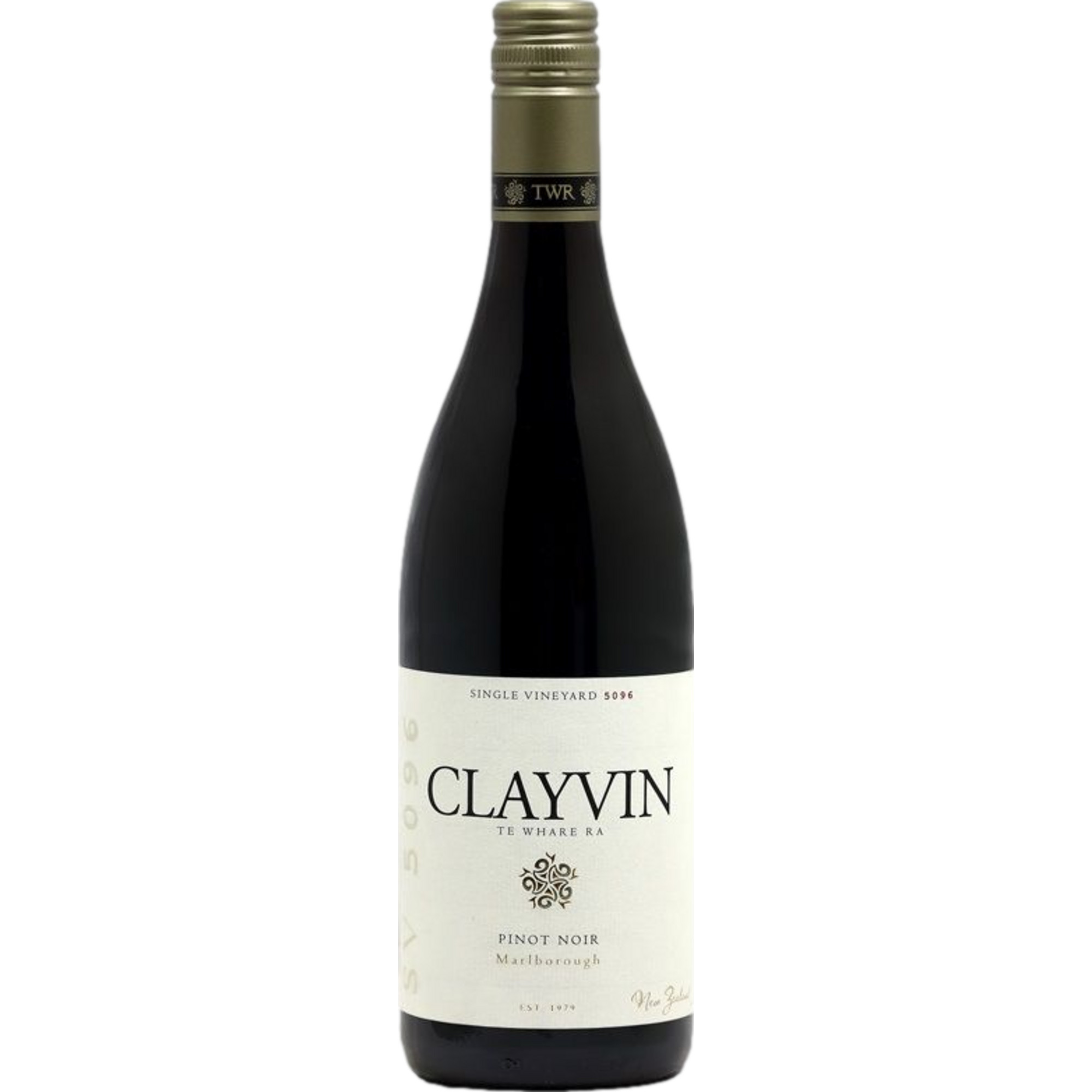 TWR Clayvin Single Vineyard Pinot Noir, Marlborough, Marlborough, 2019, Rotwein - Rotwein
