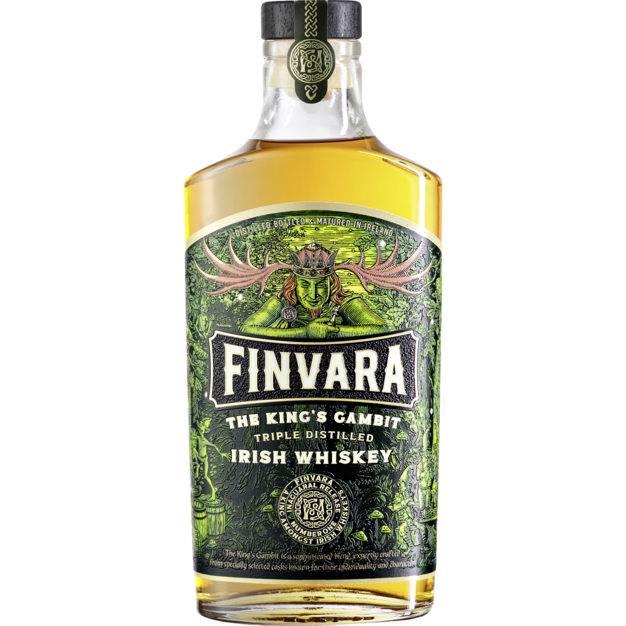 Finvara The Kings Gambit Whiskey, Irish Whiskey, 0,7 L, 43% Vol., Spirituosen - Spirituosen