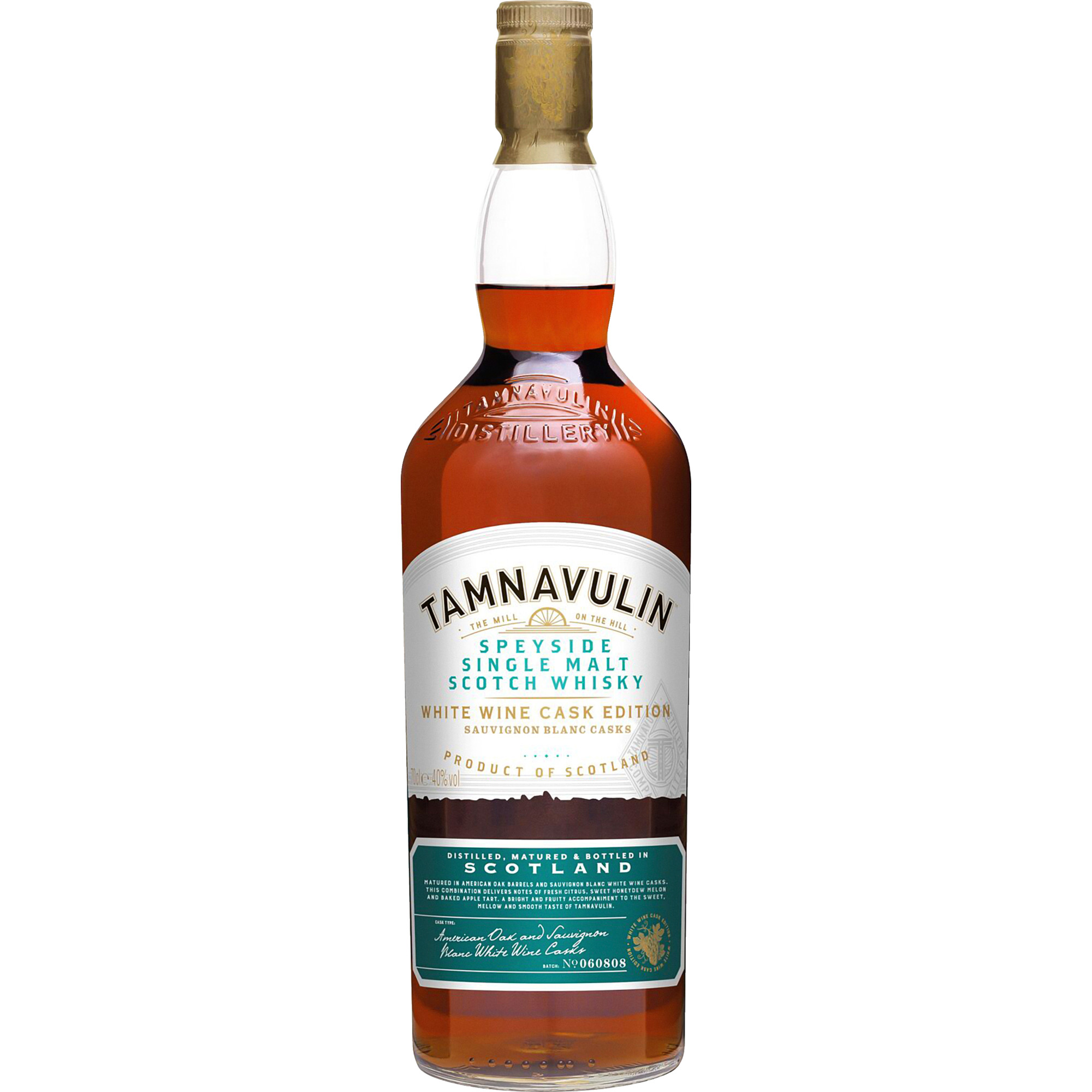 Image of Sauvignon Blanc Cask Speyside Single Malt, Scotch Whisky, 0,7 L, 40% Vol., Spirituosen