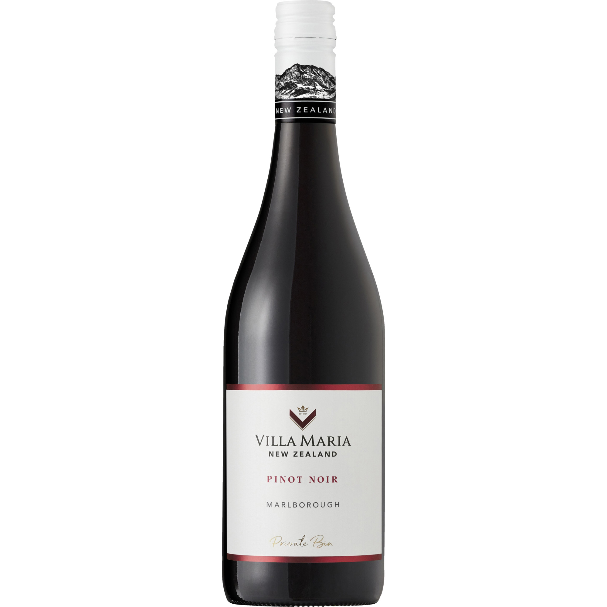 Villa Maria Private Bin Pinot Noir, Marlborough, Marlborough, 2021, Rotwein - Rotwein
