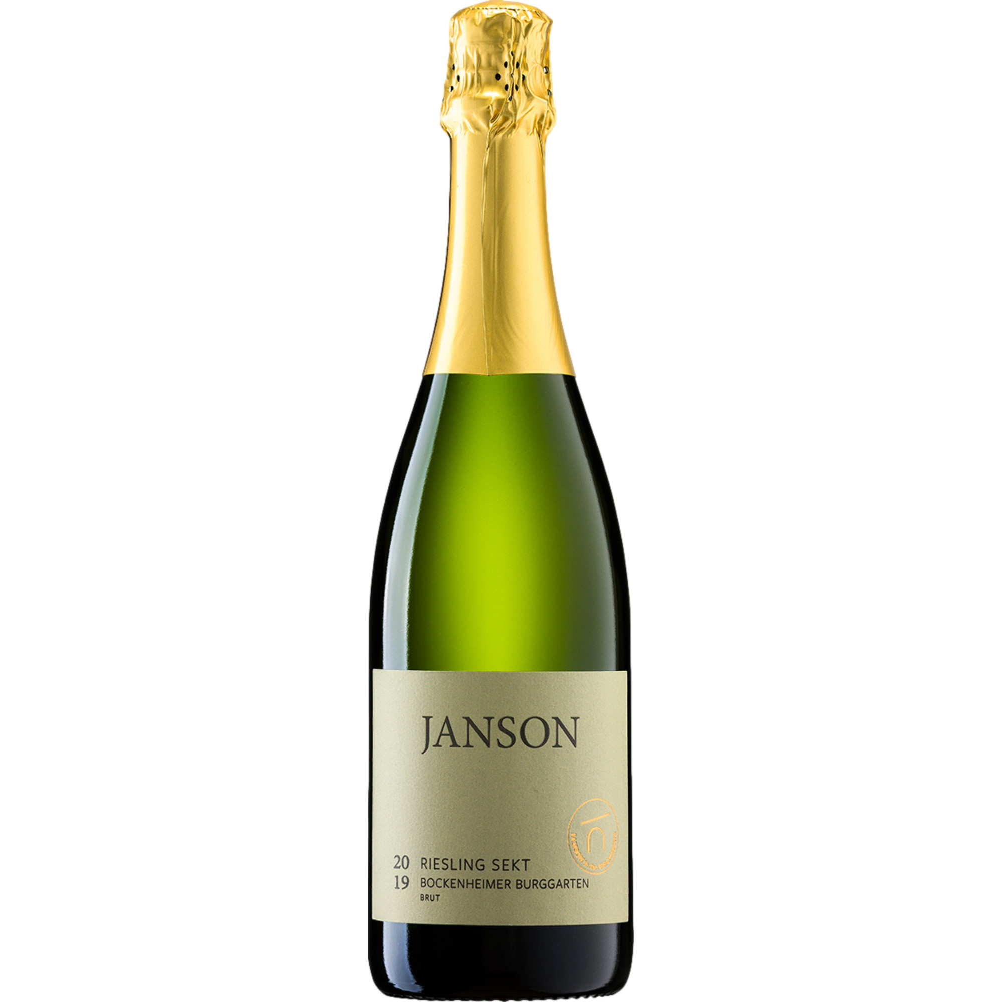 Schloss Janson Aus dem Burggarten Riesling Sekt, Brut, Pfalz, Pfalz, 2019, Schaumwein - Sekt & Crémant