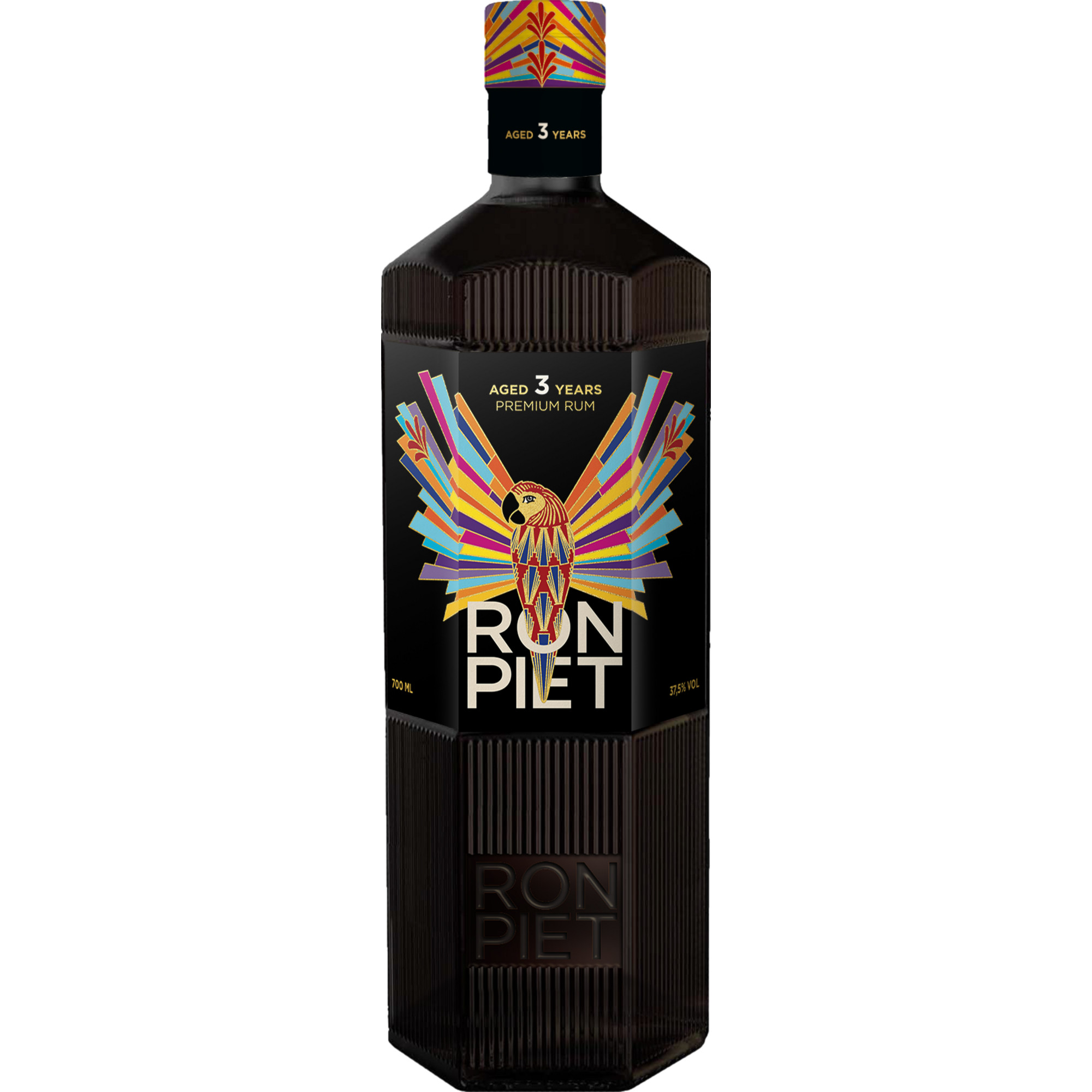 Image of Ron Piet 3 Years Old Rum, Panama, 0,7 L, 37,5% Vol., Spirituosen