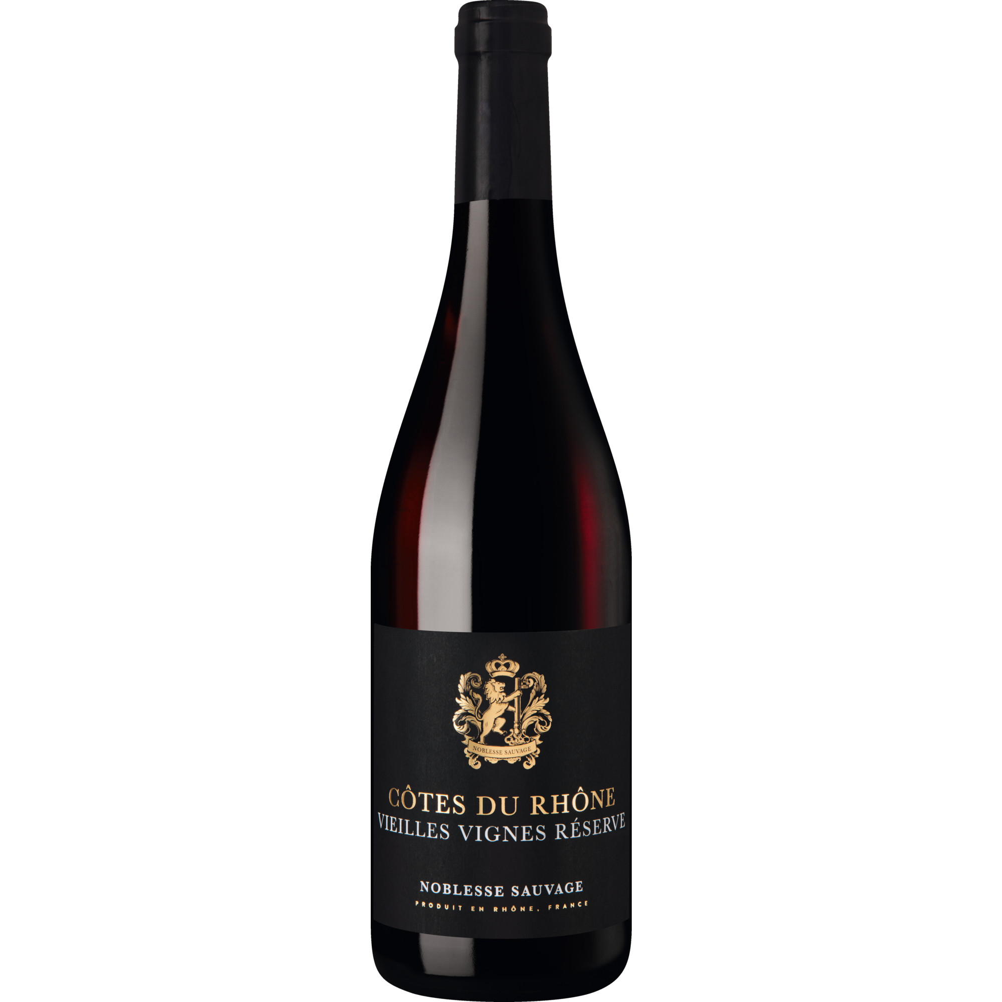 Noblesse Sauvage Réserve Vieilles Vignes, Côtes du Rhône AOP, Rhône, 2024, Rotwein SARL Vignobles Diffonty Négociant à Châteauneuf du Pape - France Hawesko DE