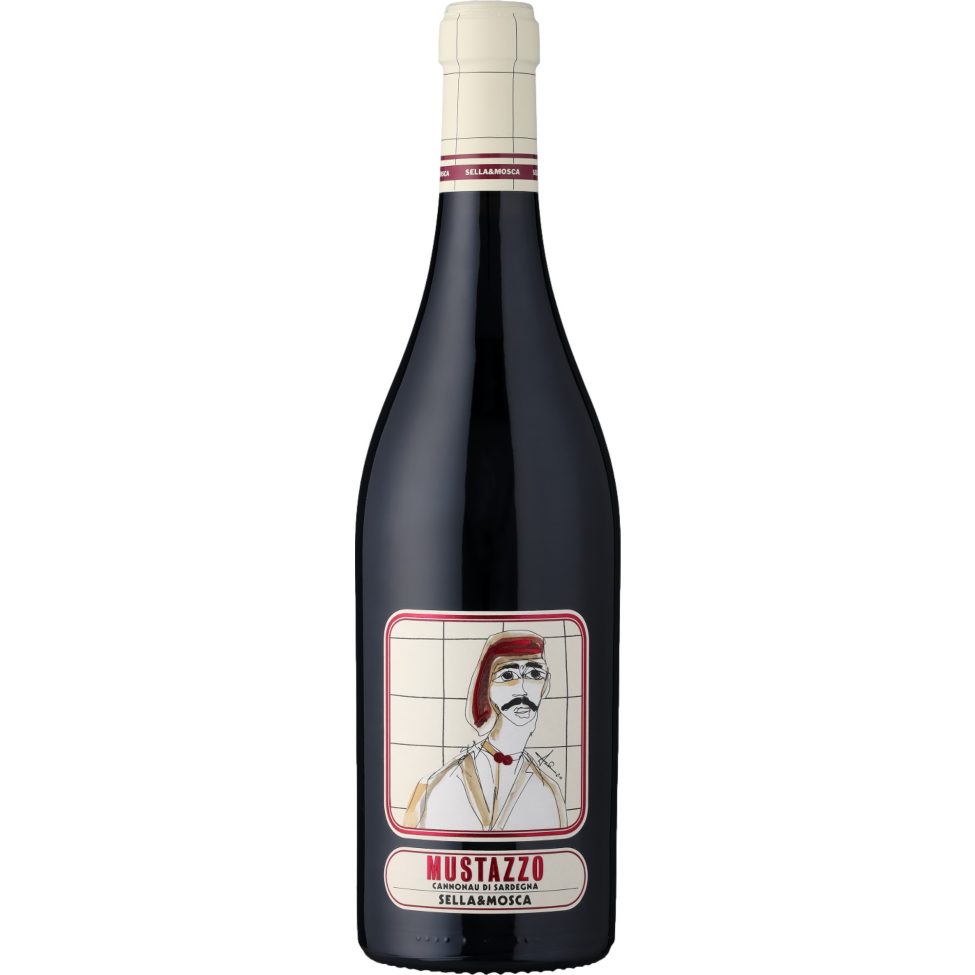 Sella & Mosca Mustazzo Cannonau, Cannonau di Sardegna DOC, Sardinien, 2020, Rotwein - Rotwein