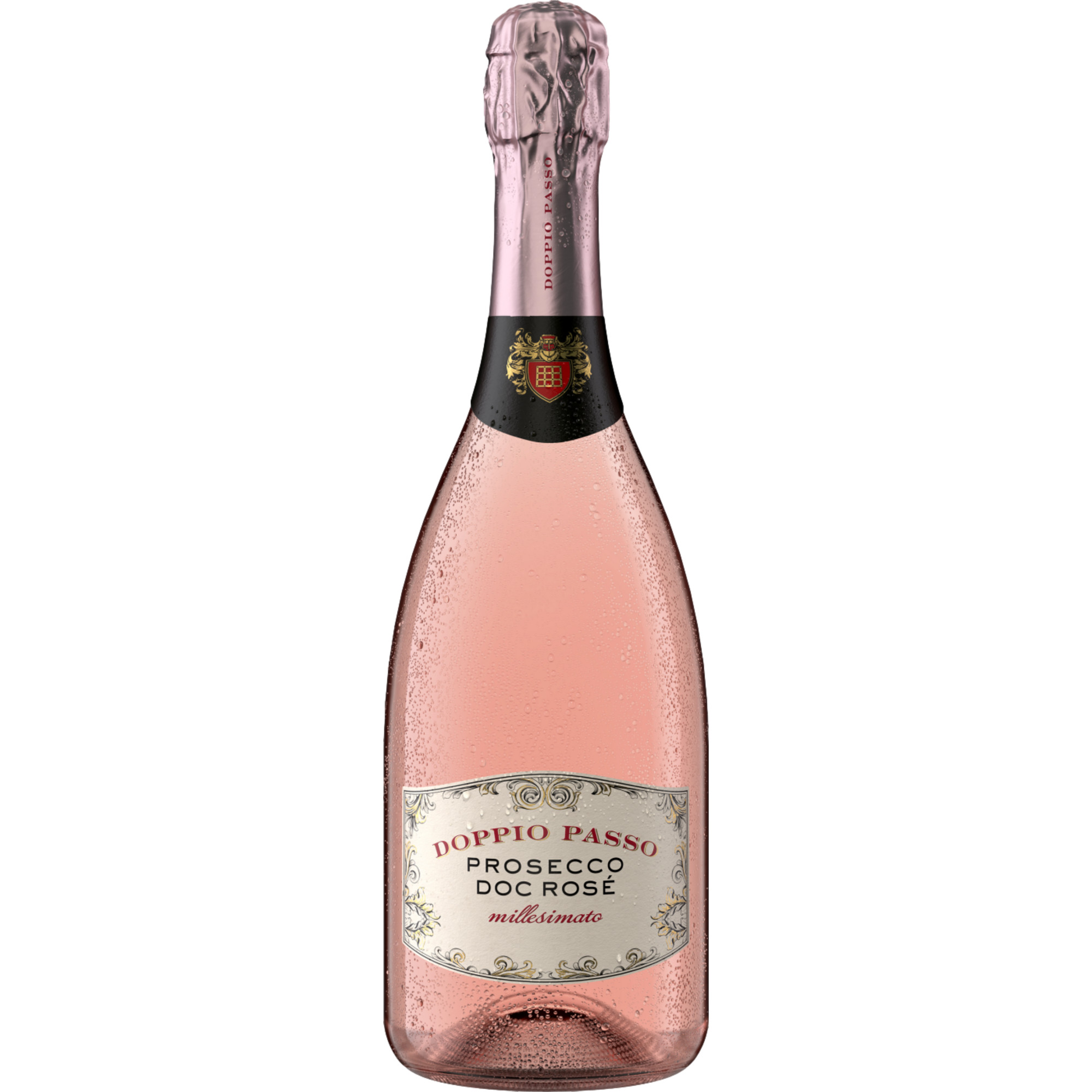 Doppio Passo Asolo Prosecco Superiore Rosé, Brut, Prosecco Superiore Asolo DOCG, Venetien, 2022, Schaumwein - Sekt & Crémant