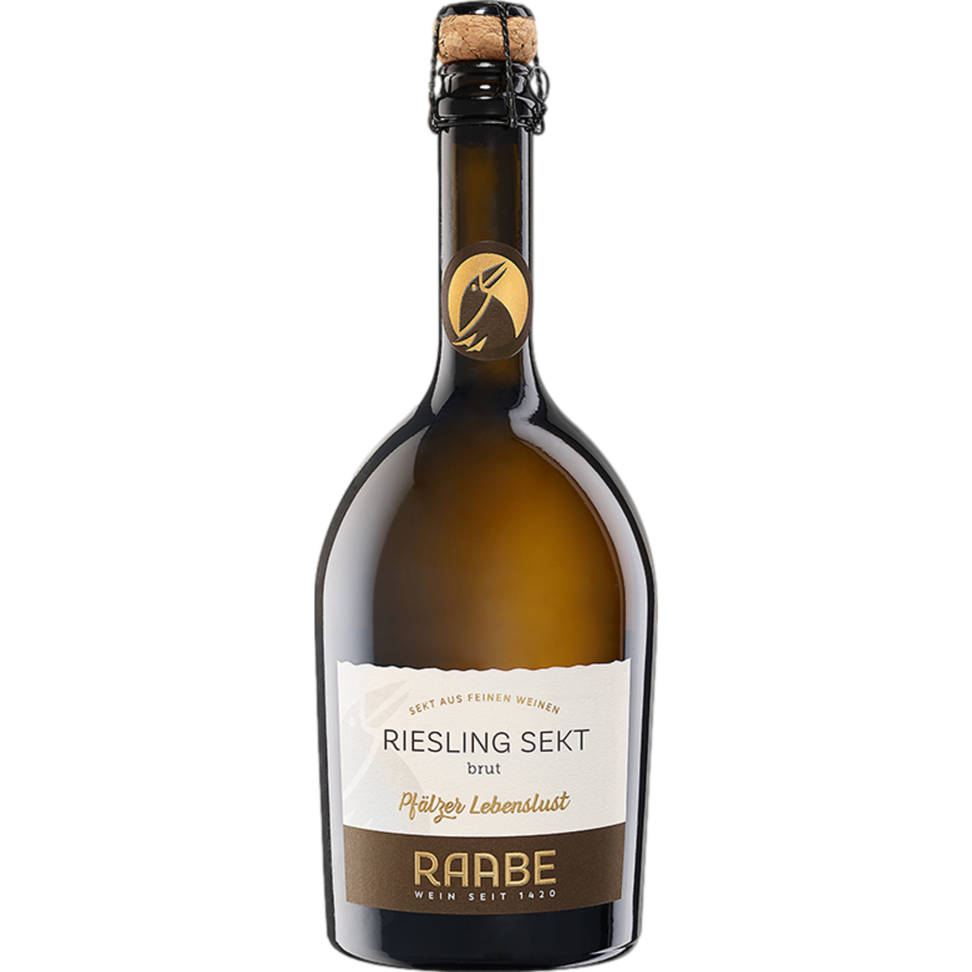 Raabe Pfälzer Lebenslust Pinot Sekt, Brut, Pfalz, Pfalz, 2021, Schaumwein - Sekt & Crémant
