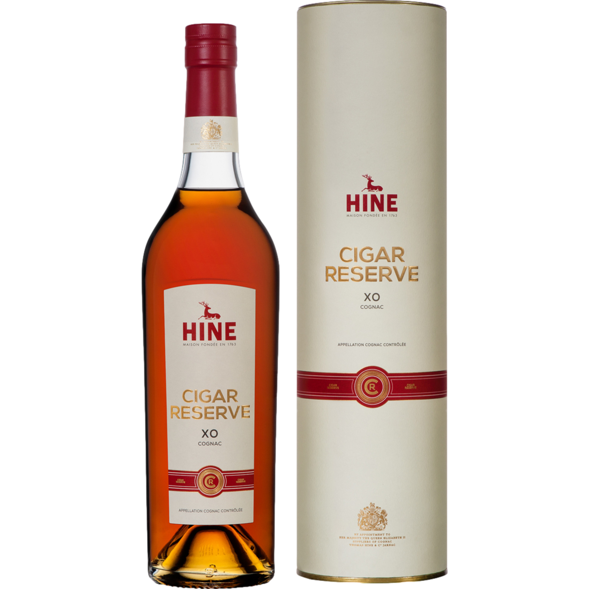 Image of Hine Cognac Cigar Reserve XO, Cognac AOP, 0,7 L, 40% Vol., Cognac, Spirituosen