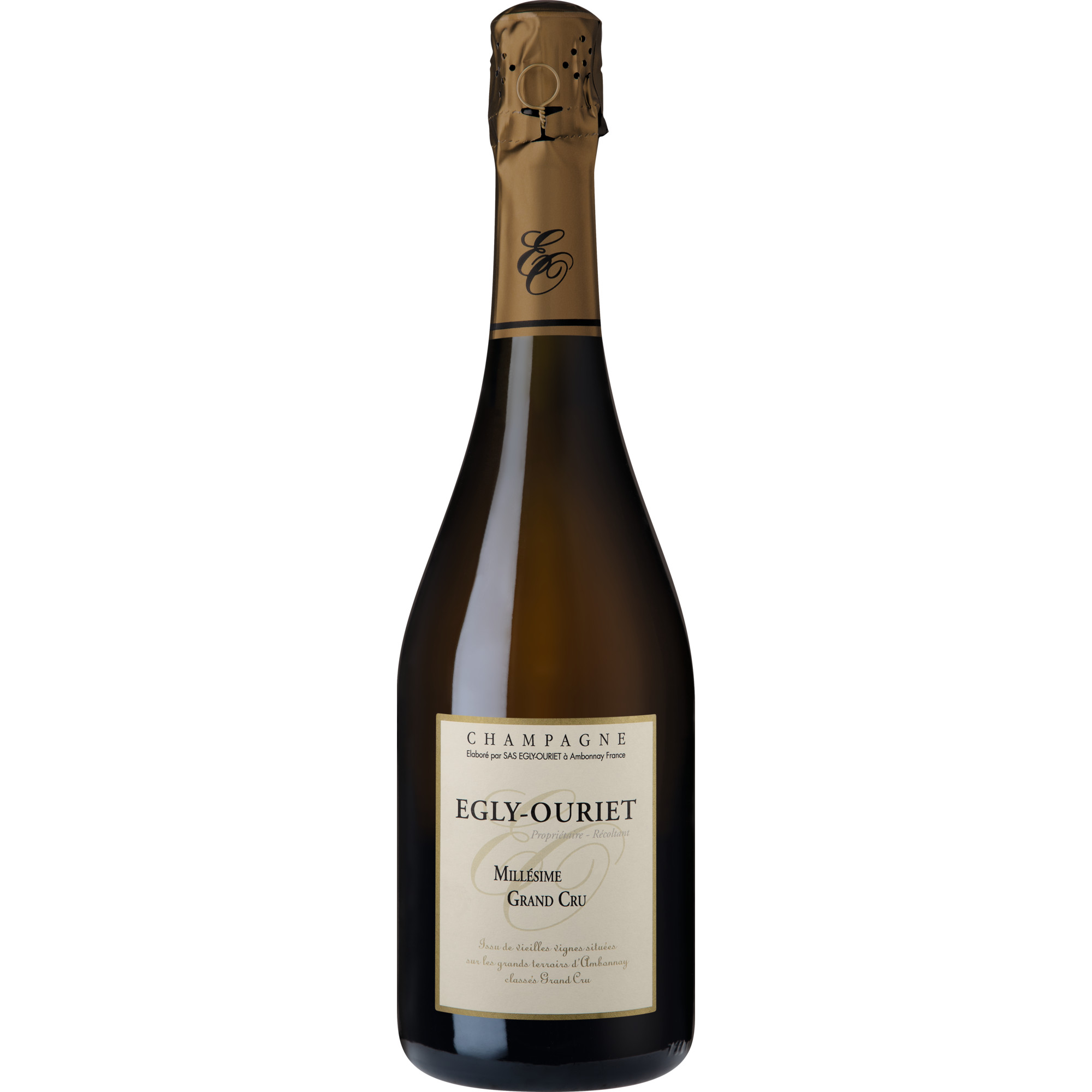 Image of Champagne Egly-Ouriet Grand Cru Millésime, Brut, Champagne Grand Cru AC, Champagne, 2015, Schaumwein