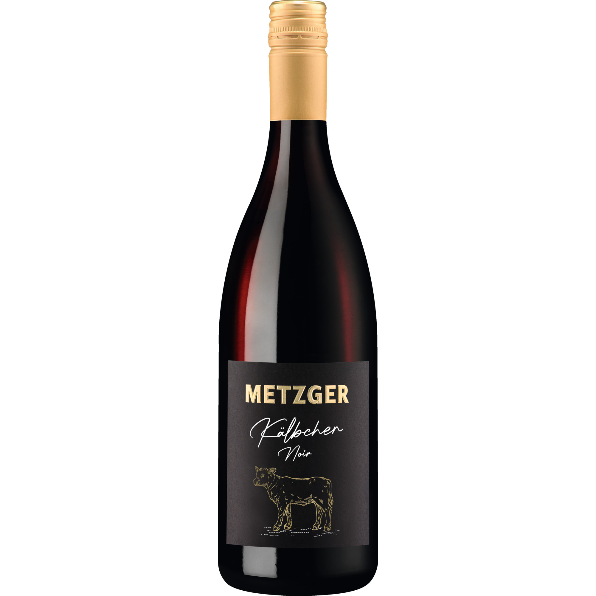 Kälbchen Noir, Trocken, Pfalz, Pfalz, 2022, Rotwein Weinmanufaktur Metzger, Langgasse 32-34, D - 67269 Grünstadt-Asselheim Hawesko DE