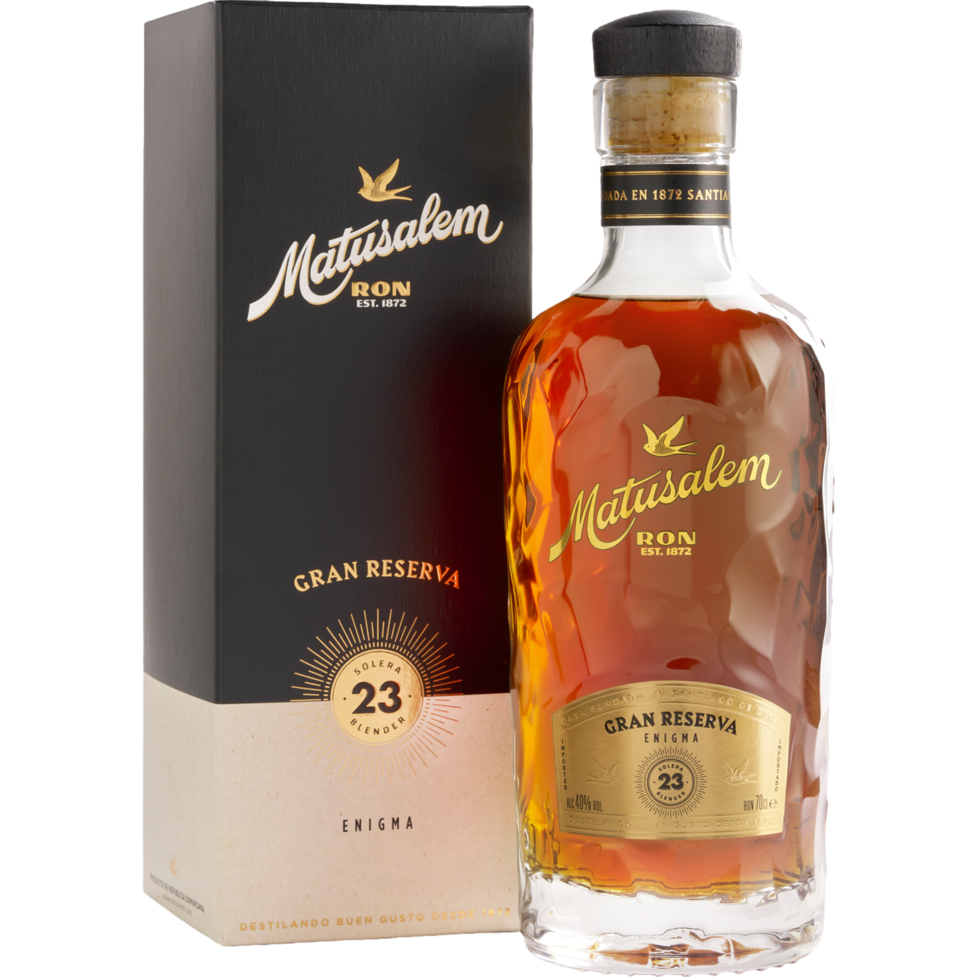 Matusalem Gran Reserva 23 Solera Rum, Dominikanische Republik, 0,7 L, 40% Vol., Spirituosen - Spirituosen