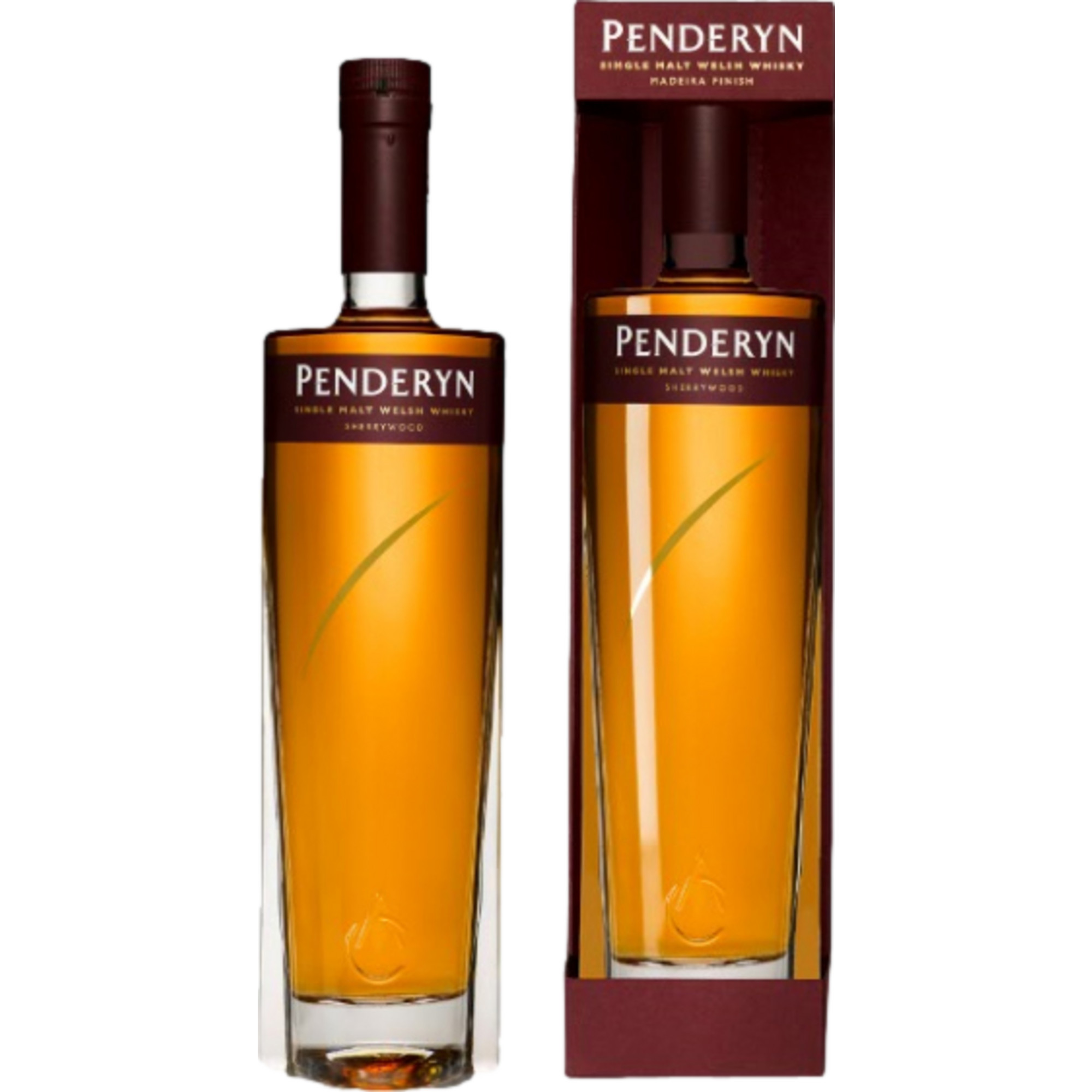 Penderyn Gold Range Sherrywood Whiskey, Welsh Whiskey, 0,7 L, 46% Vol., in Geschenketui, Spirituosen - Spirituosen