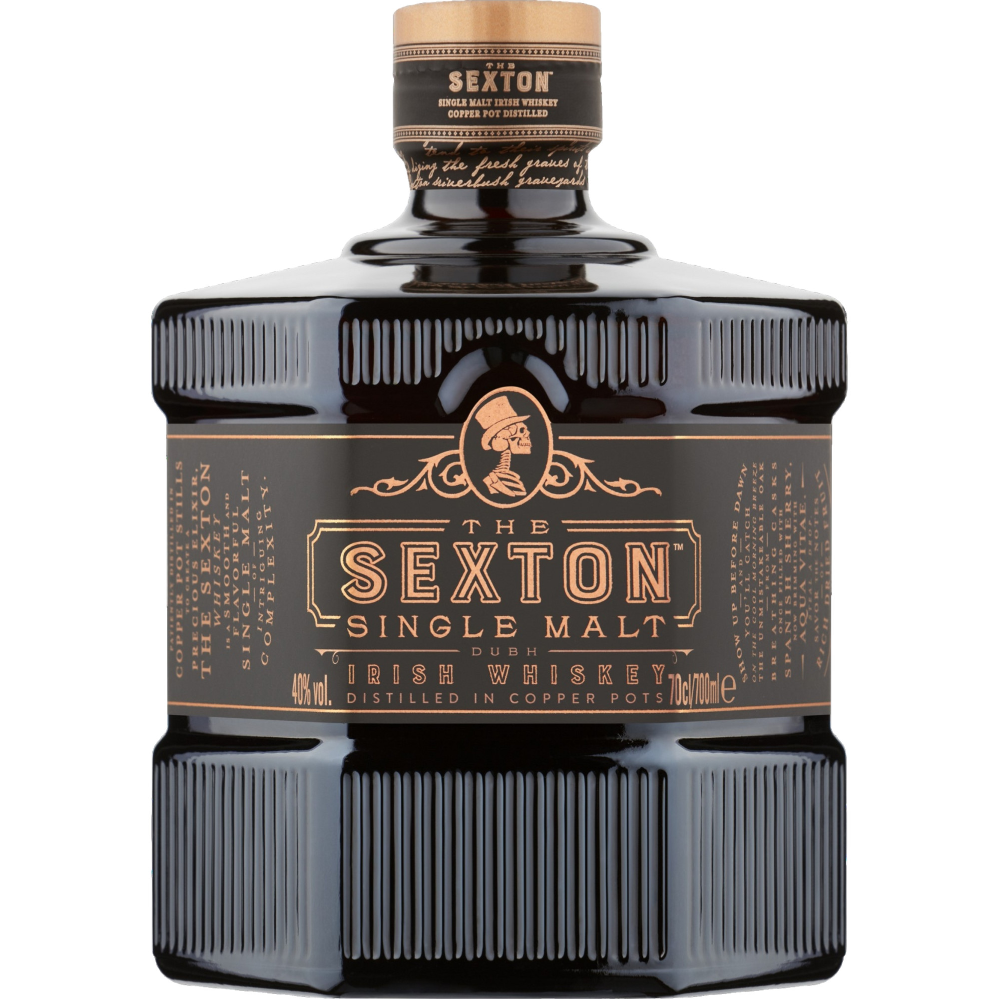 The Sexton Single Malt Whiskey, Irish Whiskey, 0,7 L, 40% Vol., Spirituosen - Spirituosen