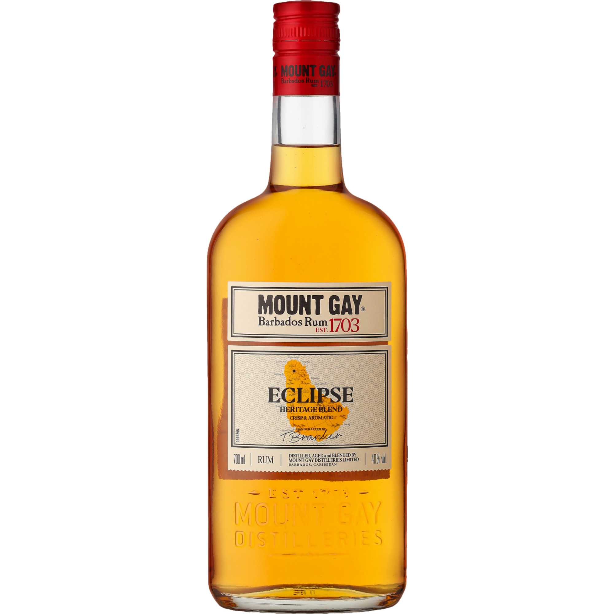 Image of Mount Gay Eclipse Rum, Barbados, 0,7 L, 40% Vol., Spirituosen