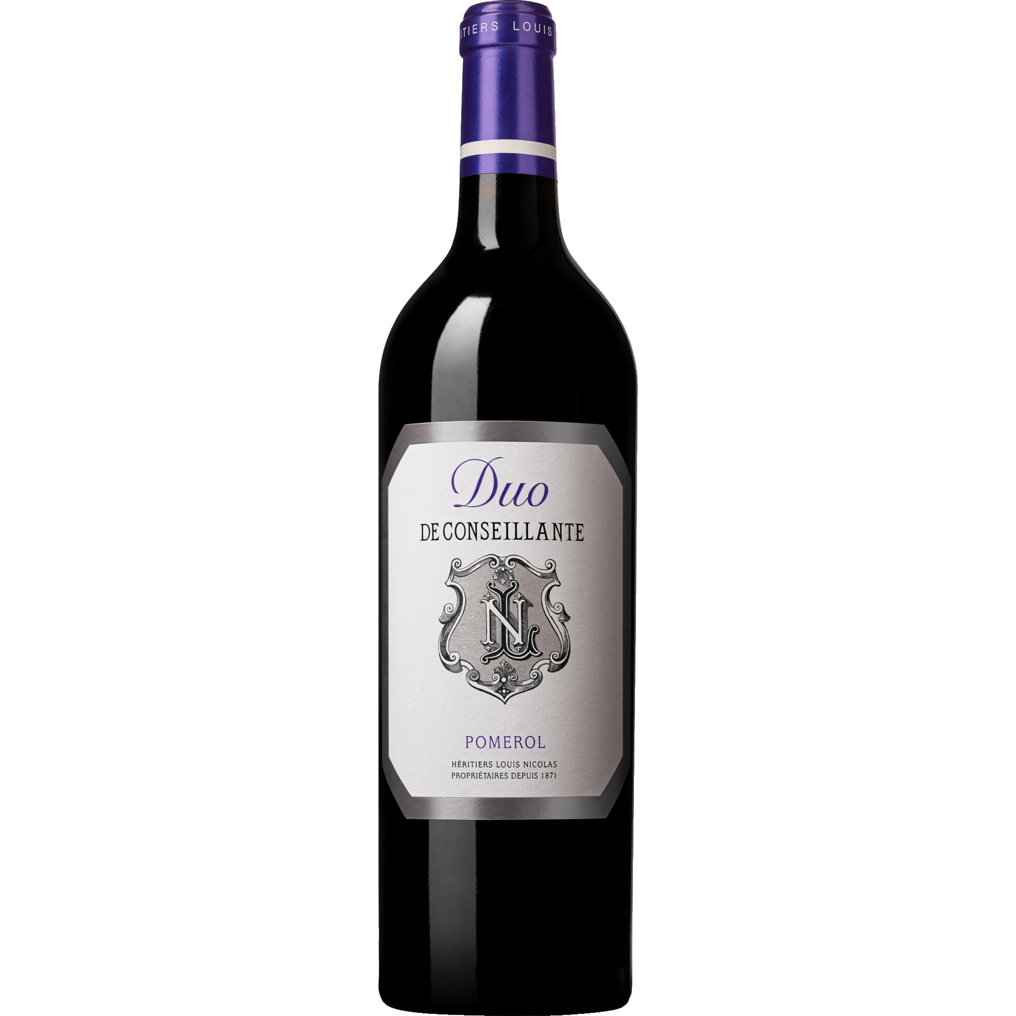 Image of Duo de Conseillante, Pomerol AOP, Bordeaux, 2020, Rotwein