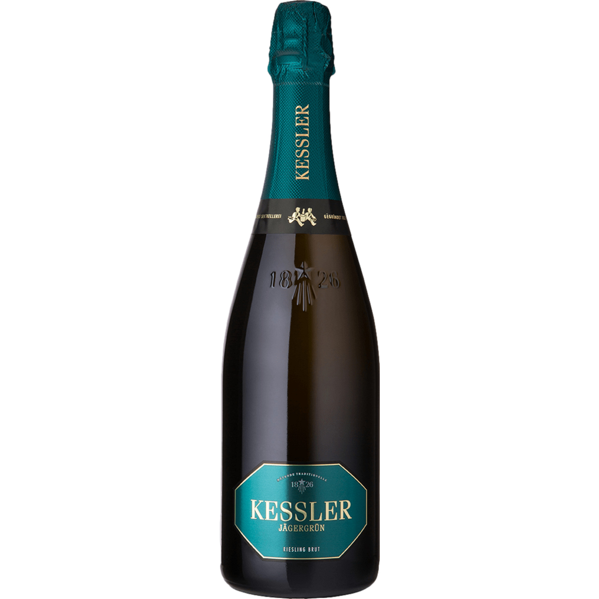 Kessler Jägergrün Premium Riesling Sekt, Brut, Deutscher Sekt, Deutscher Sekt, Schaumwein - Sekt & Crémant
