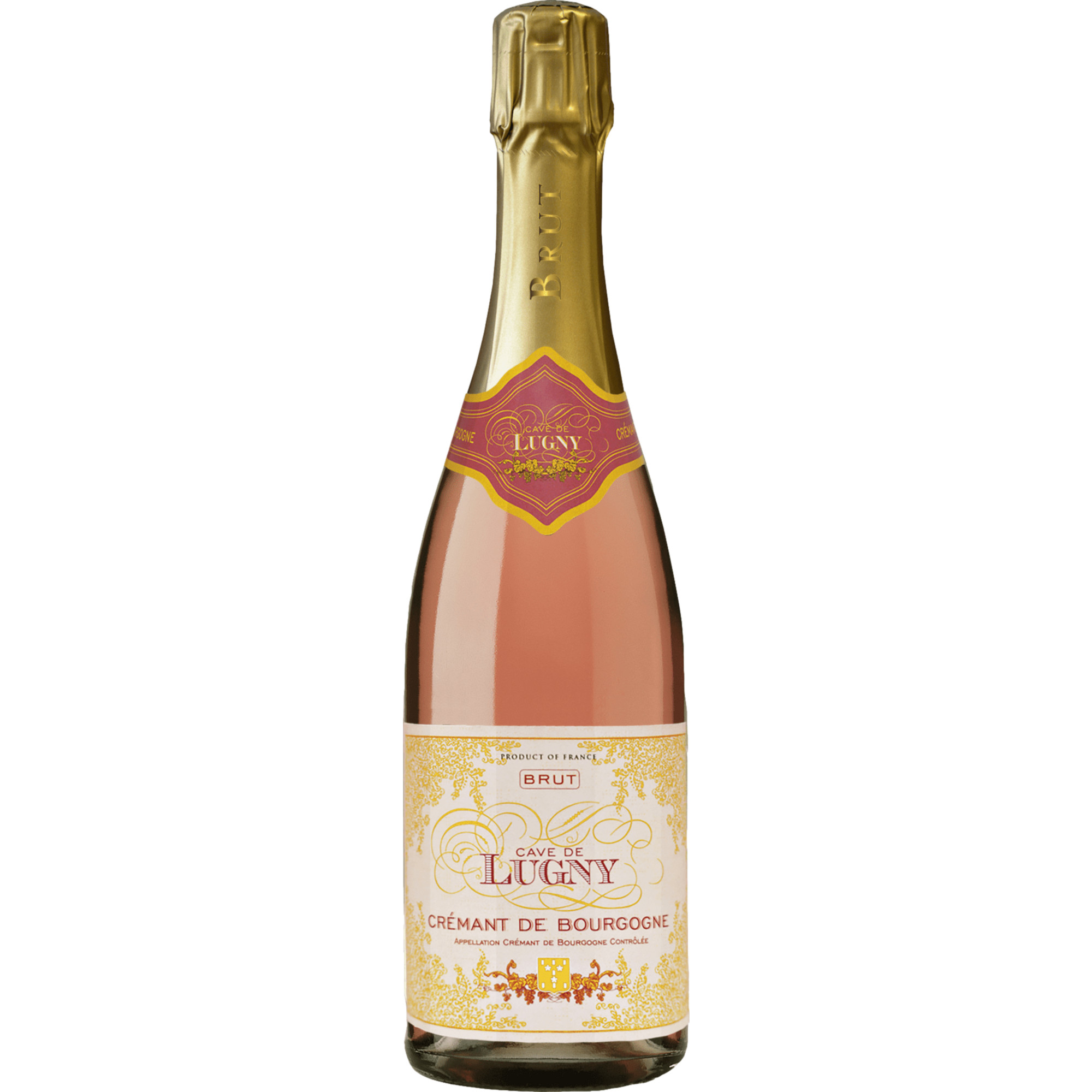 Image of Cave de Lugny Cremant de Bourgogne Rosé Brut
