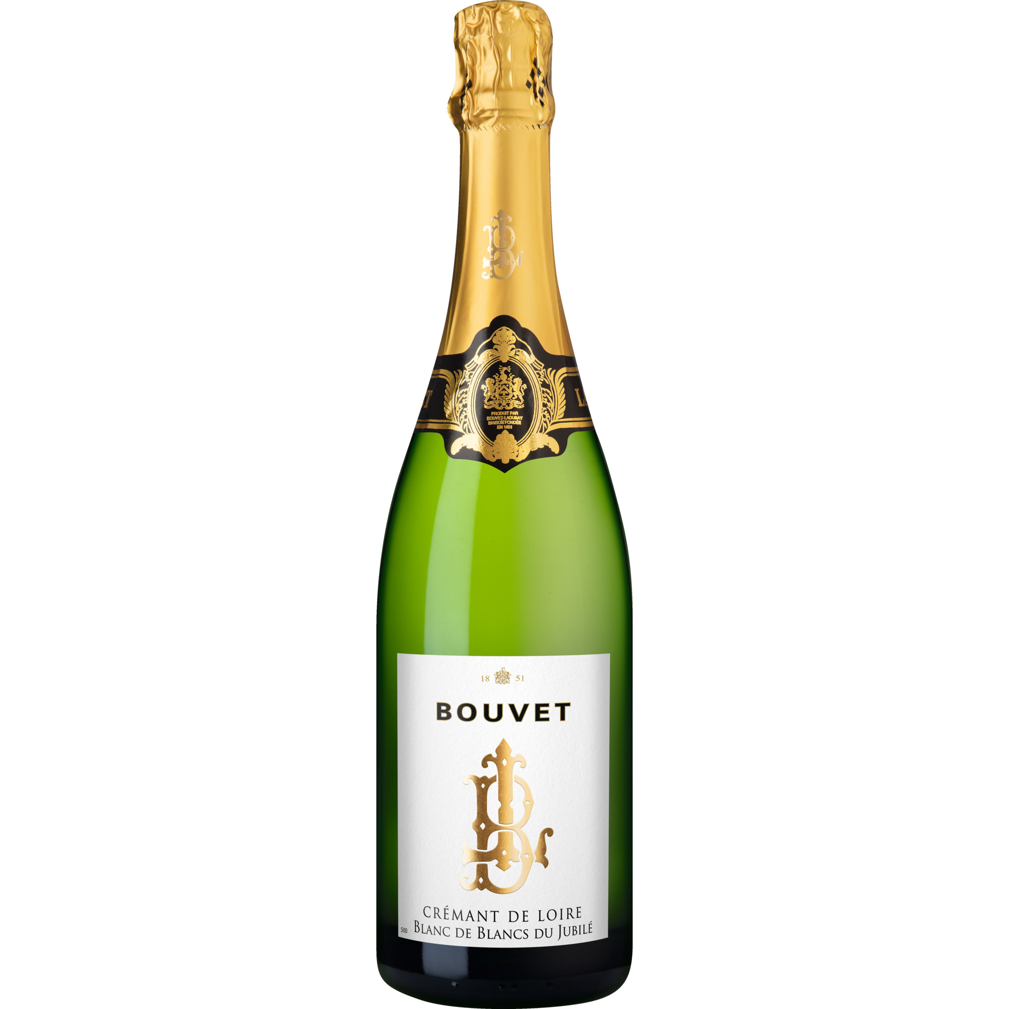 Bouvet Blanc de Blancs du Jubilé, Brut, Crémant de Loire AOP, Loire, Schaumwein Bouvet Ladubay - St. Hilaire St.Florent - Maine et Loire - France Hawesko DE