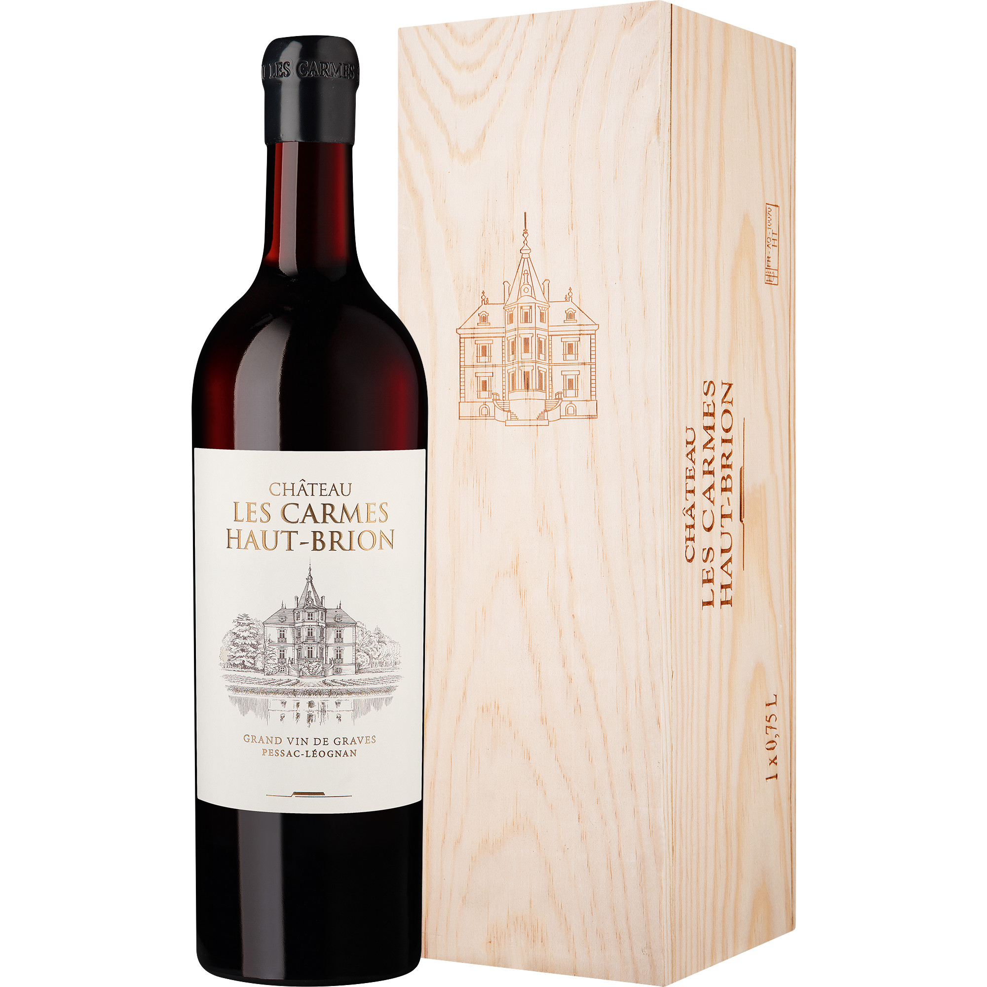 Château Les Carmes Haut-Brion, Pessac-Léognan AOP, Bordeaux, 2022, Rotwein