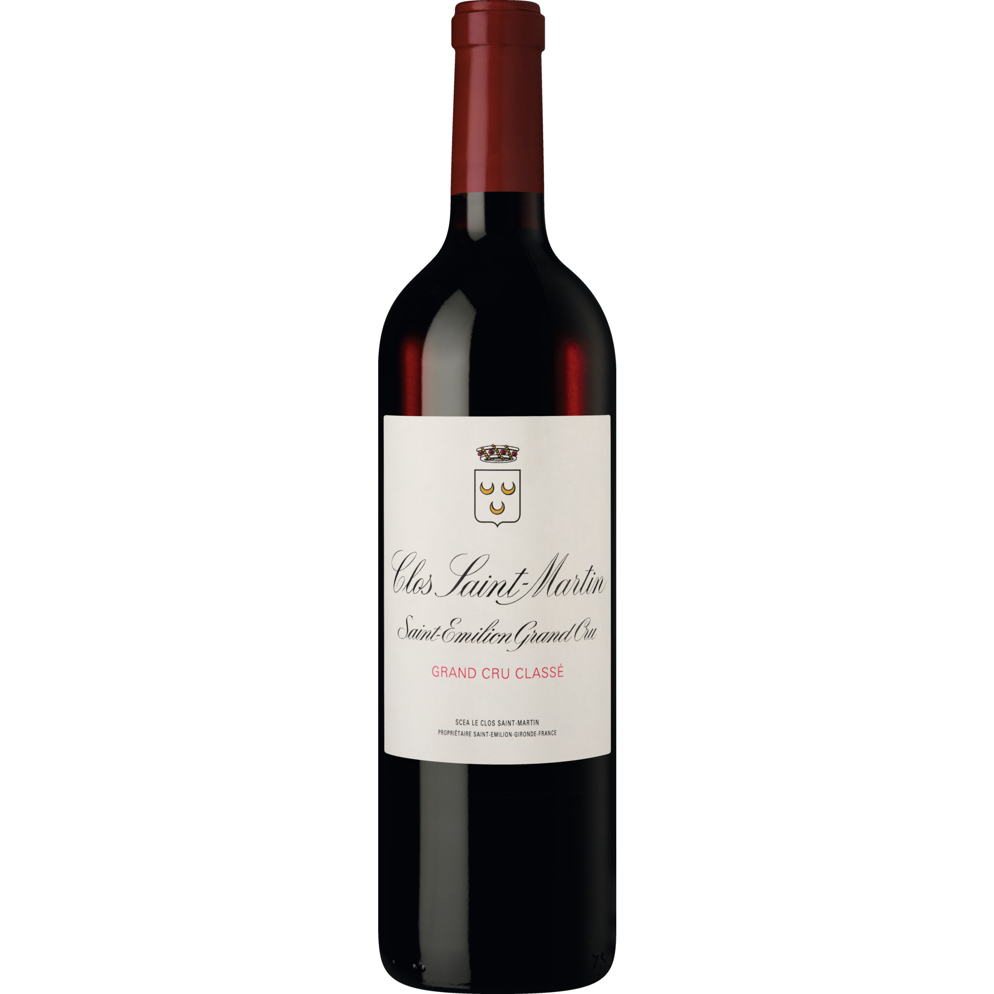 Clos Saint Martin, Saint-Emilion Grand Cru AOP, Bordeaux, 2022, Rotwein