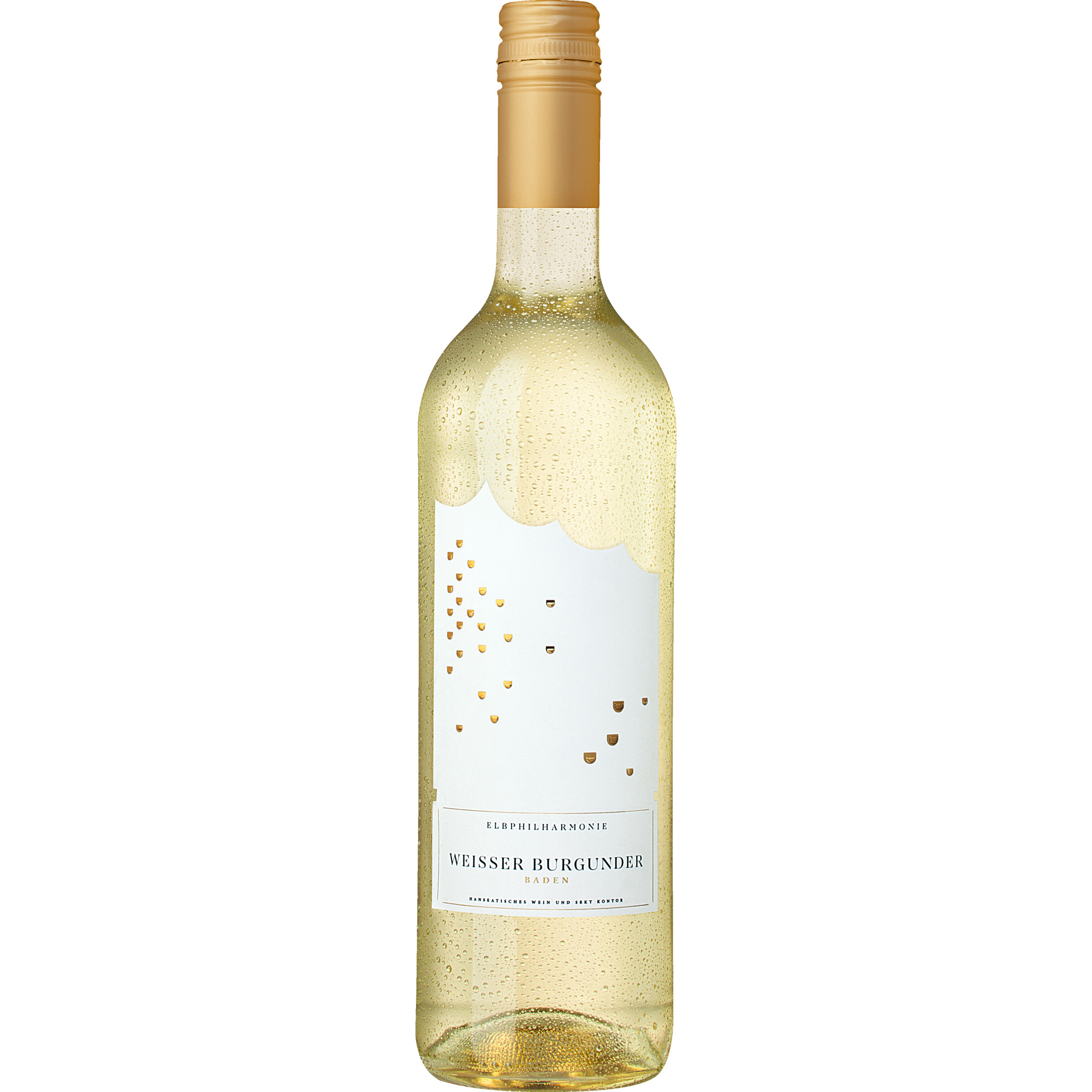 Elbphilharmonie Weißburgunder, Trocken, Baden, 1 Liter, Baden, 2024, Weißwein