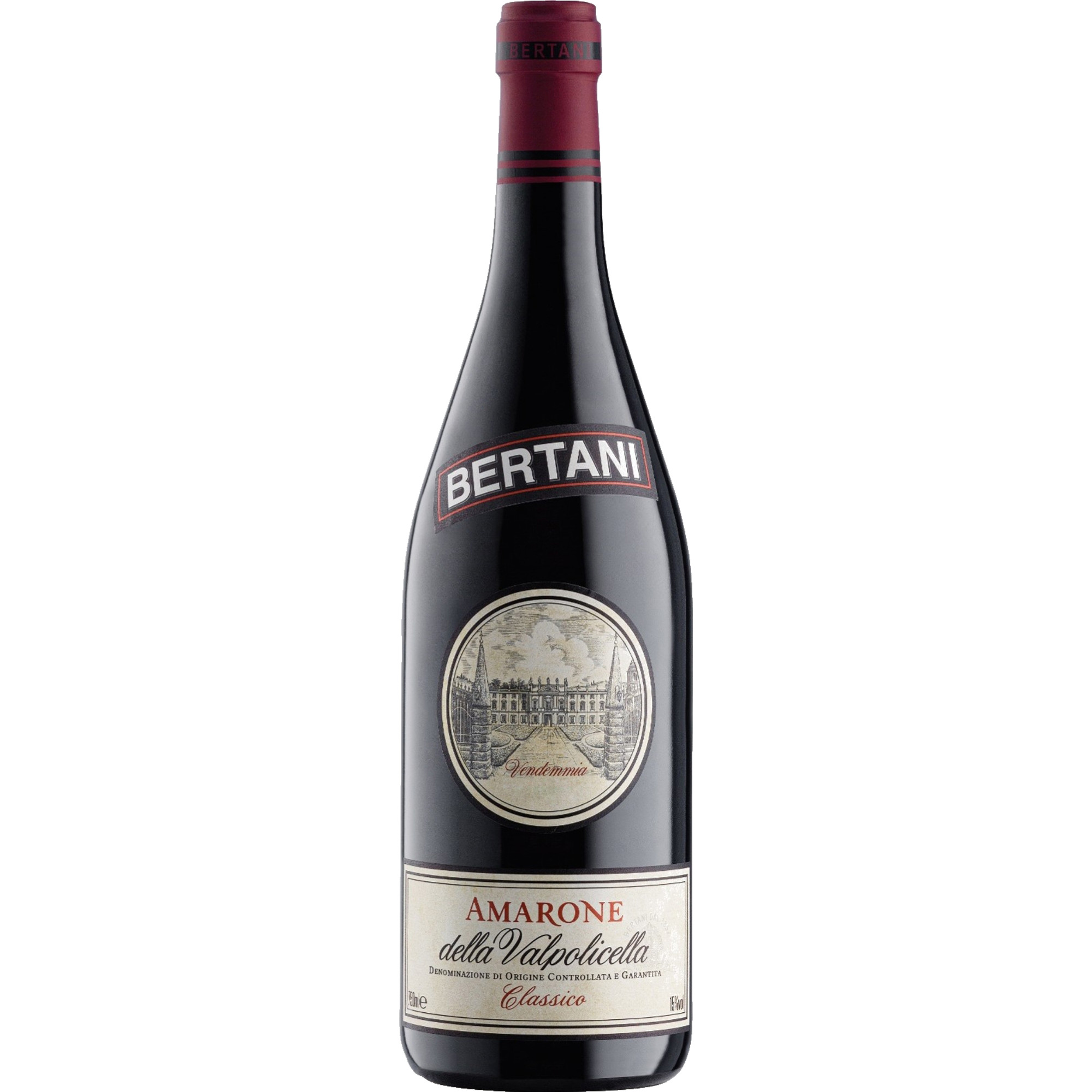 Image of Bertani Amarone Classico, Amarone della Valpolicella Classico DOC, 1er HK, Venetien, 2015, Rotwein