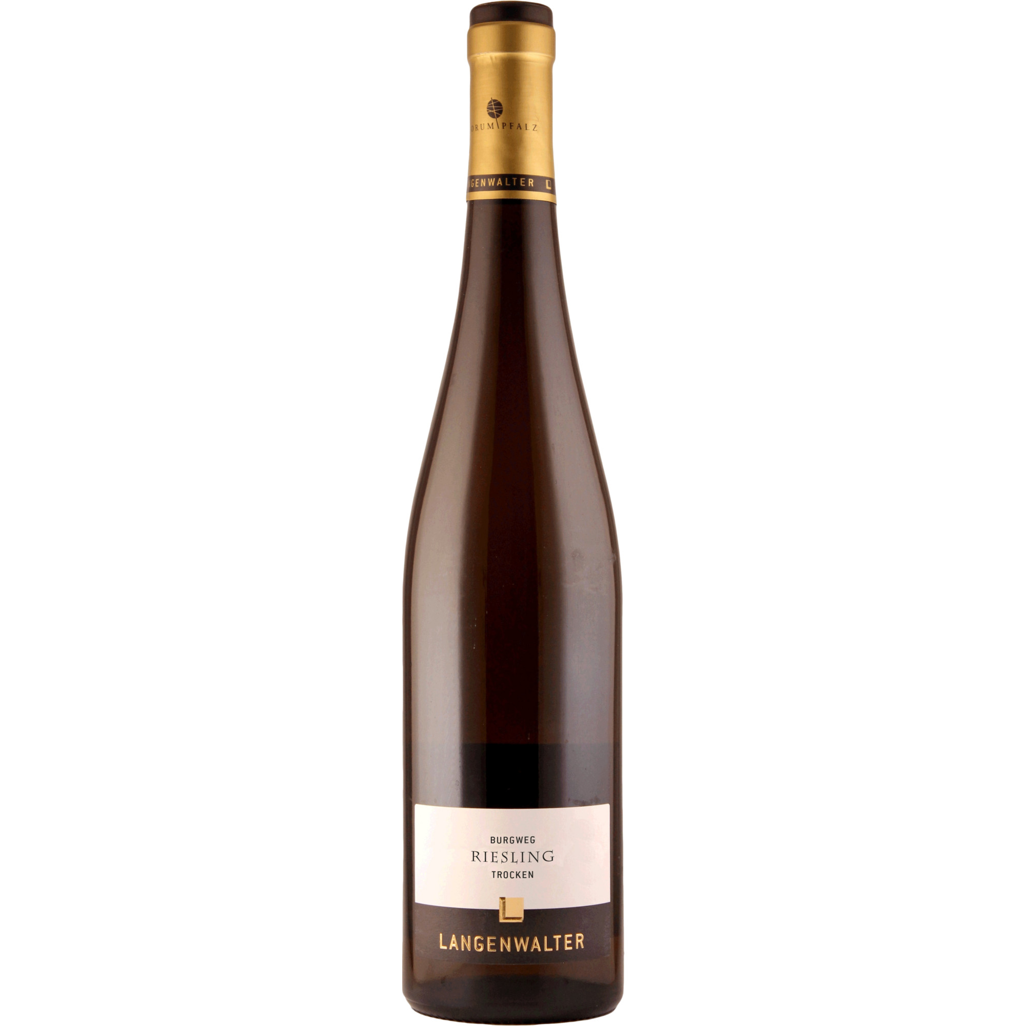 Image of Langenwalter Weisenheimer Burgweg Riesling, Trocken, Pfalz, Pfalz, 2022, Weißwein