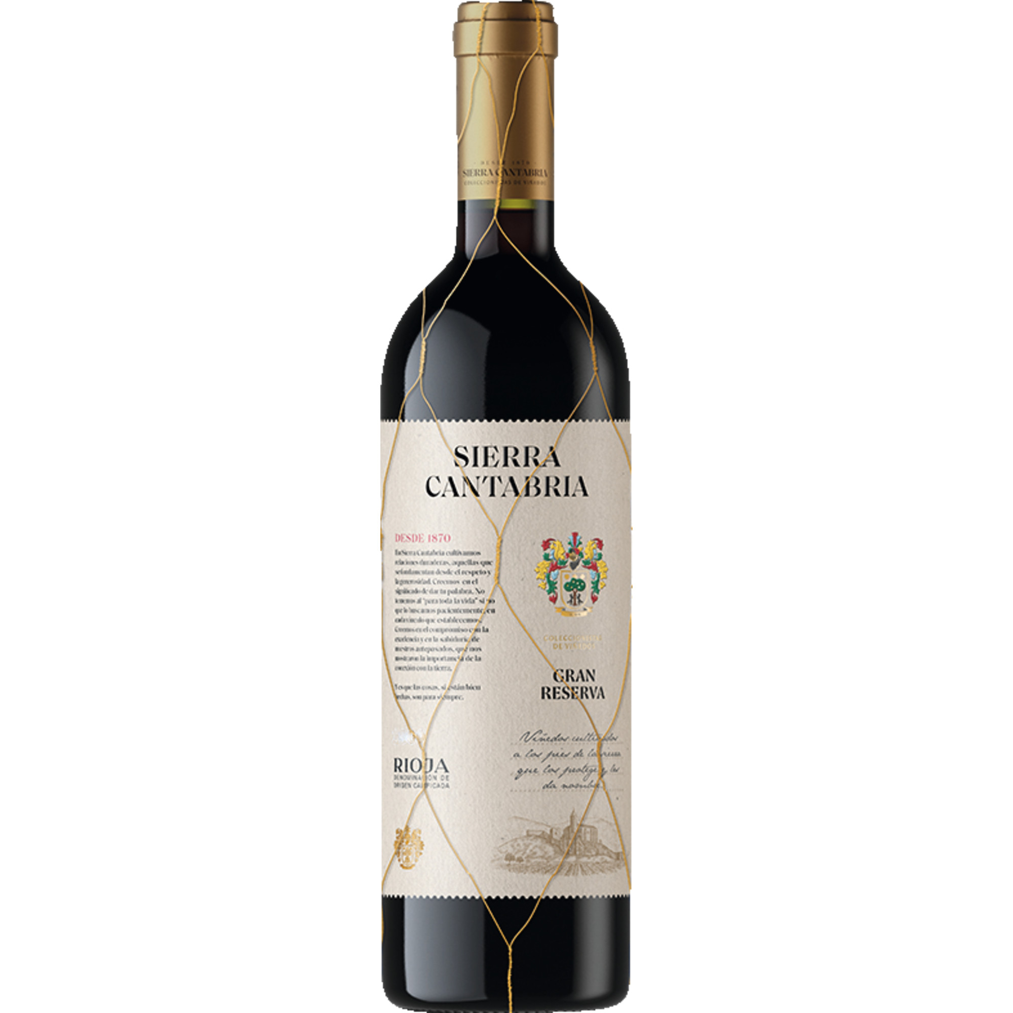 Image of Sierra Cantabria Rioja Gran Reserva, Rioja DOCa, Rioja, 2016, Rotwein