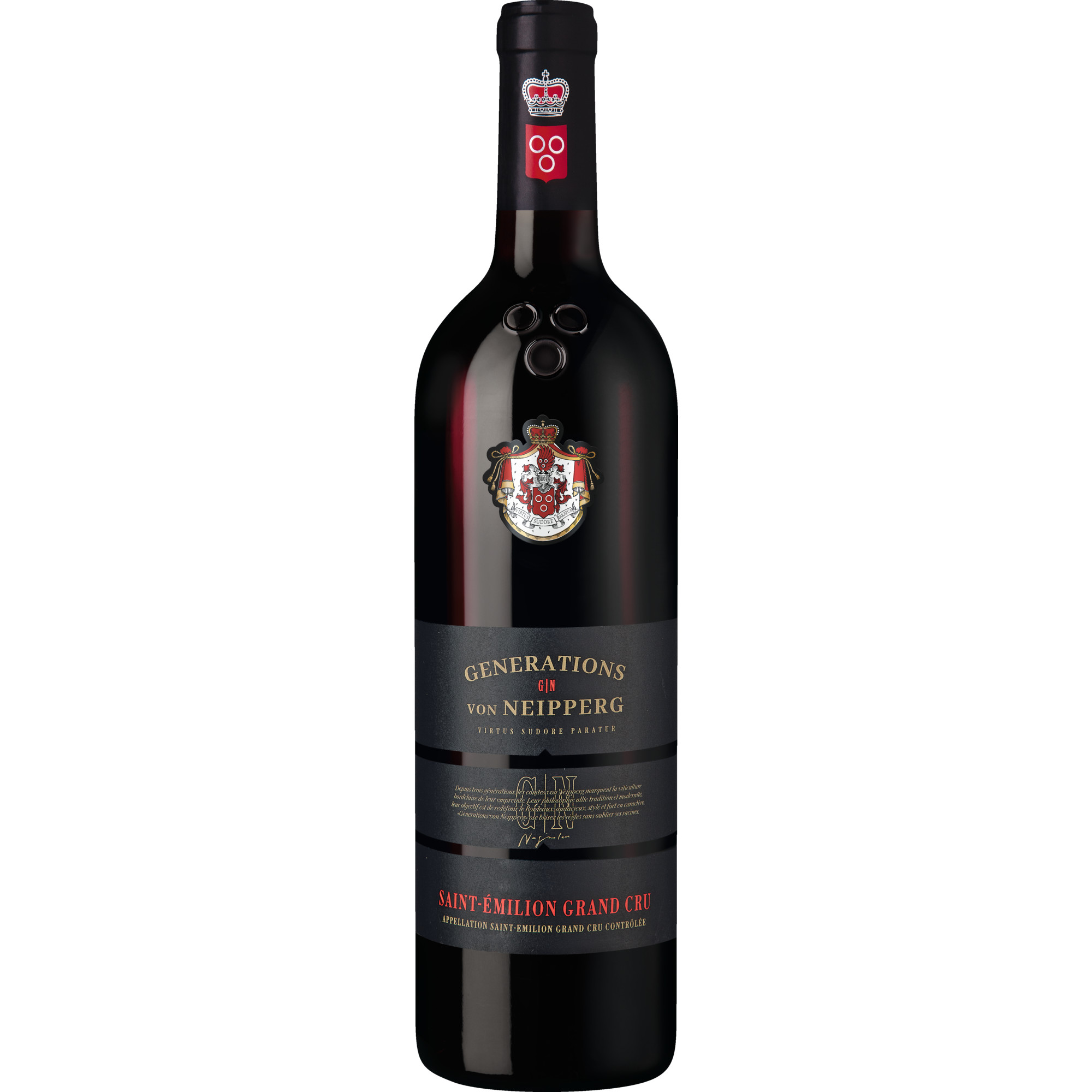 Image of Generations von Neipperg Saint-Emilion, Saint-Emilion Grand Cru AOP, Bordeaux, 2019, Rotwein