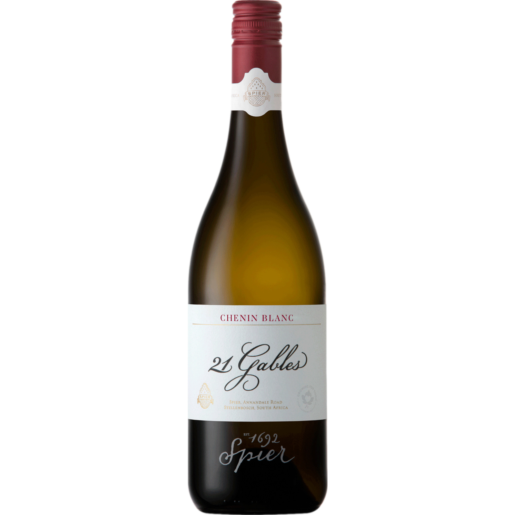 Spier 21 Gables Chenin Blanc, WO Cape Town, Western Cape, 2022, Weißwein - Weißwein