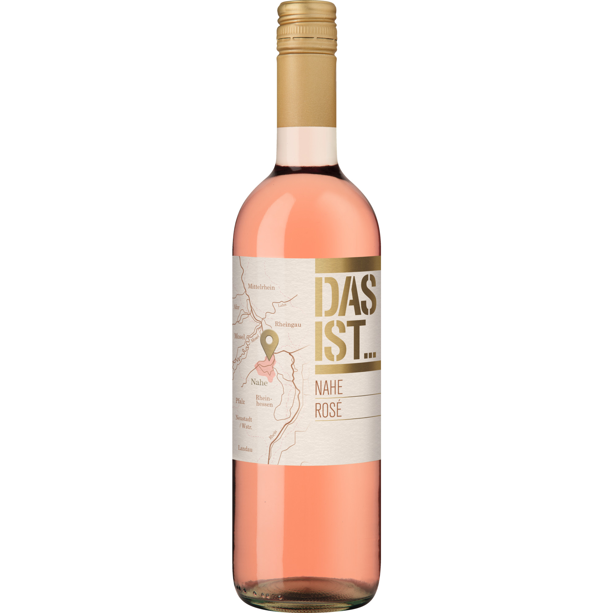 Das ist ... Nahe Rosé, Trocken, Nahe, Nahe, 2024, Roséwein