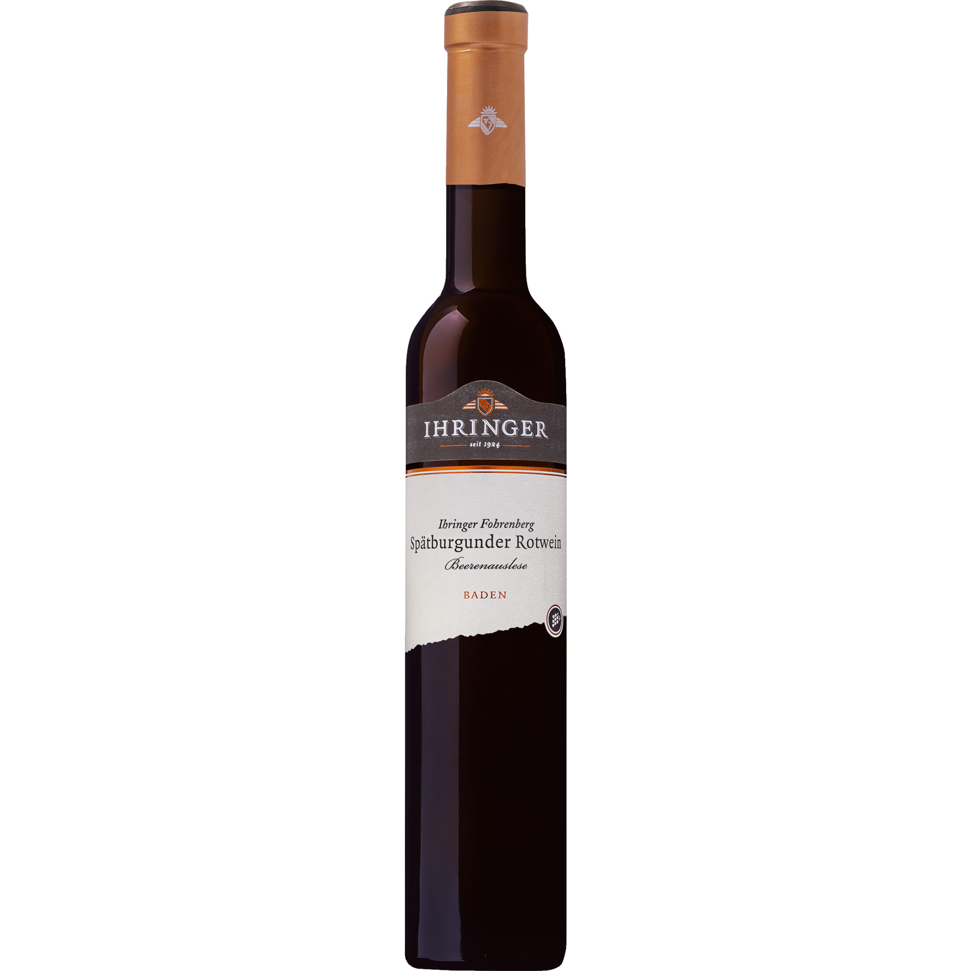Ihringer Fohrenberg Spätburgunder Beerenauslese, Edelsüß, Baden, 0,375 L, Baden, 2018, Rotwein