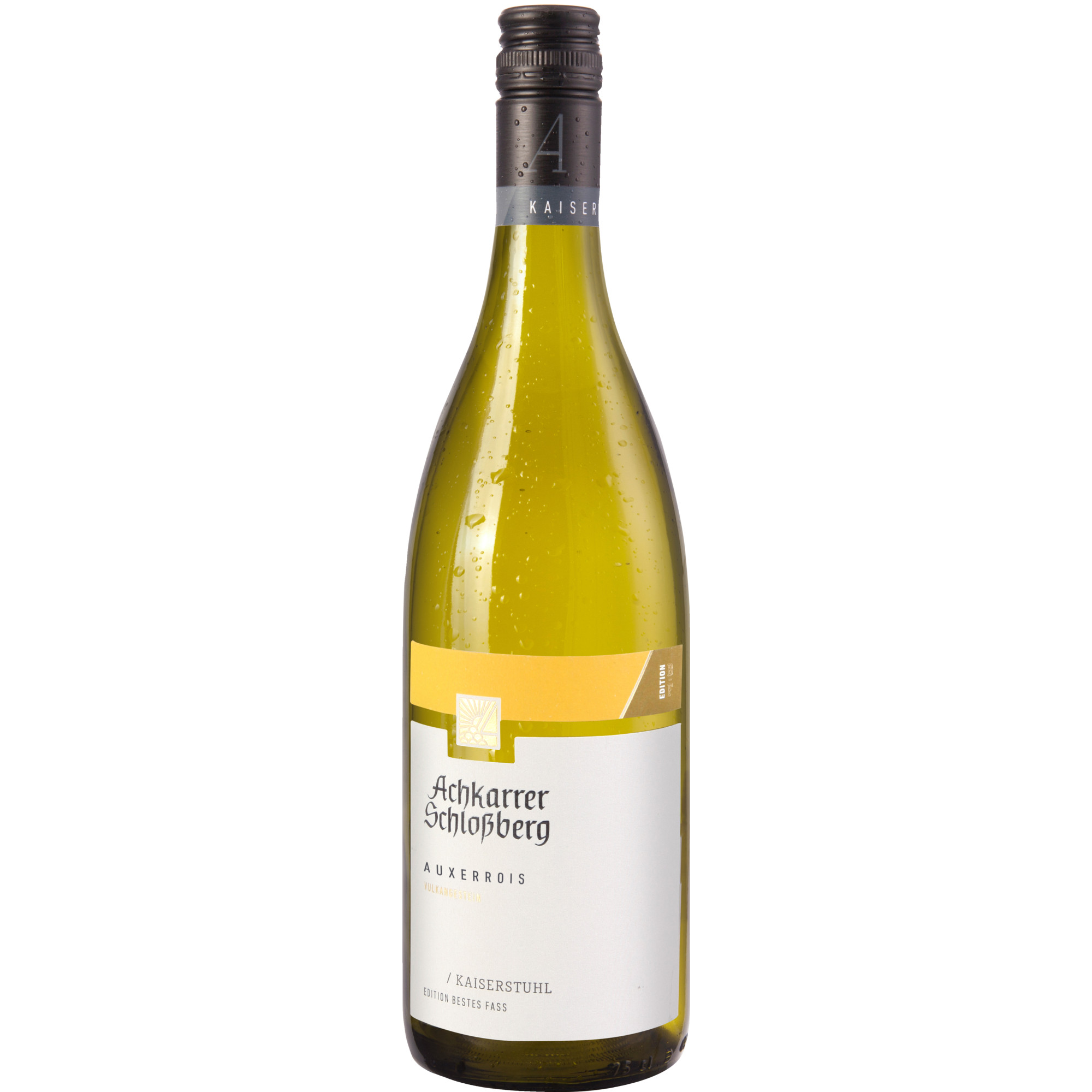 Image of Achkarrer Schlossberg Auxerrois Qualitätswein, Trocken, Baden, Baden, 2023, Weißwein