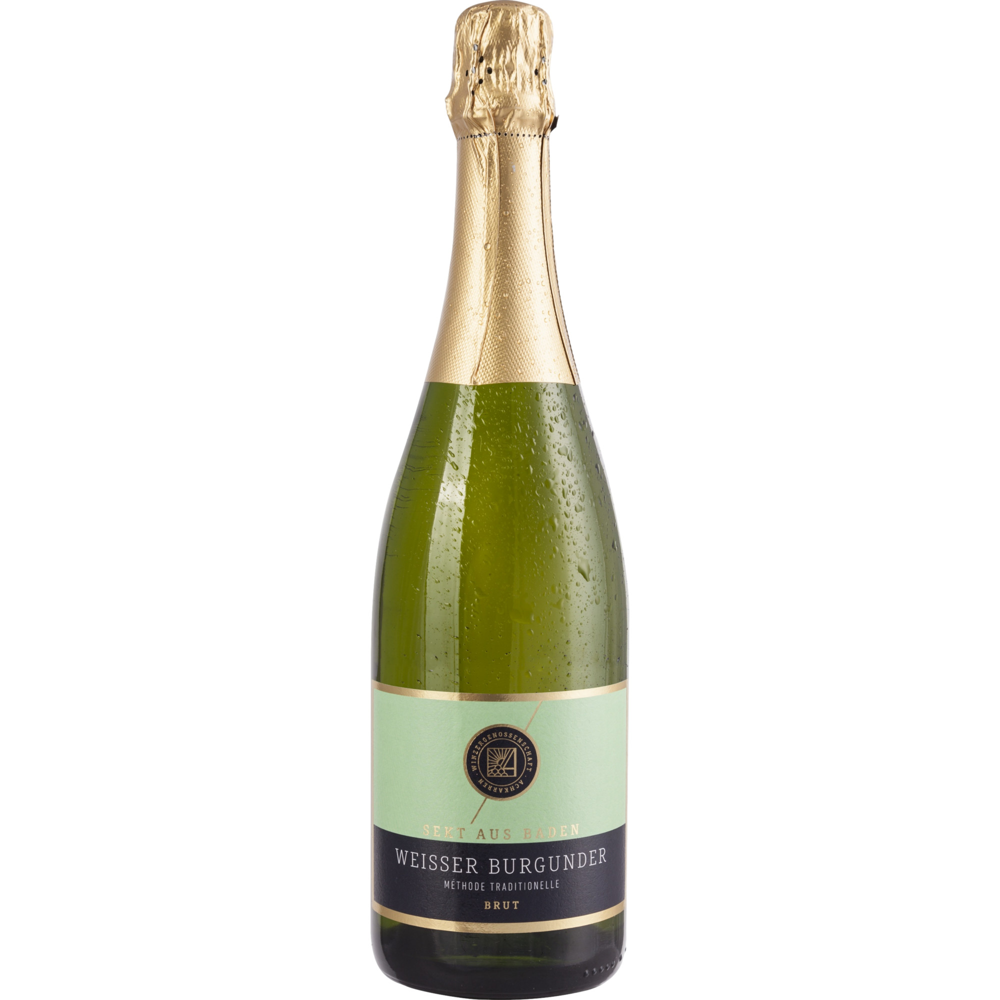 Image of Achkarrer Winzer Weißer Burgunder Sekt, Brut, Baden, Baden, 2022, Schaumwein